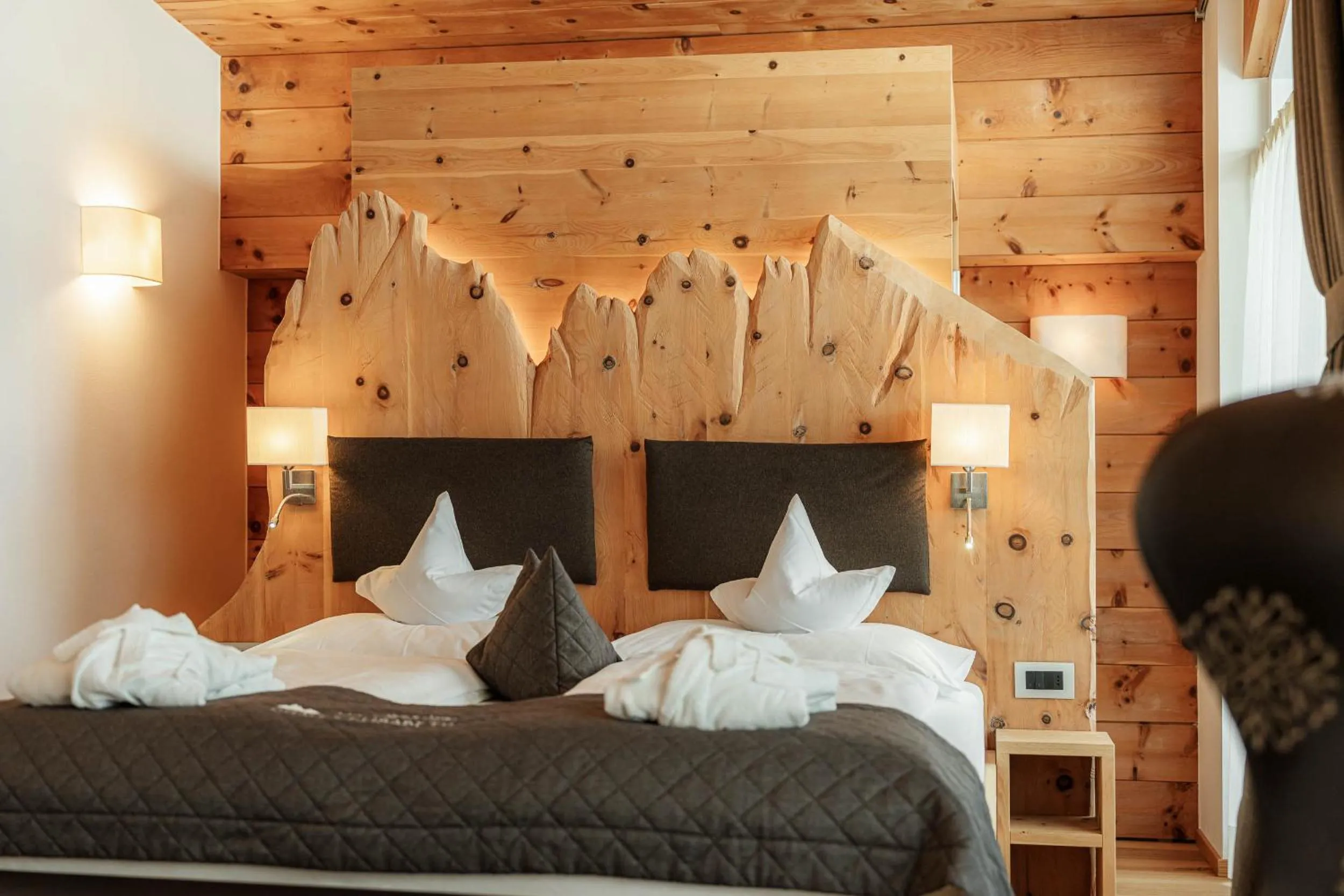Bed in Chalet Elisabeth dolomites alpin & charme