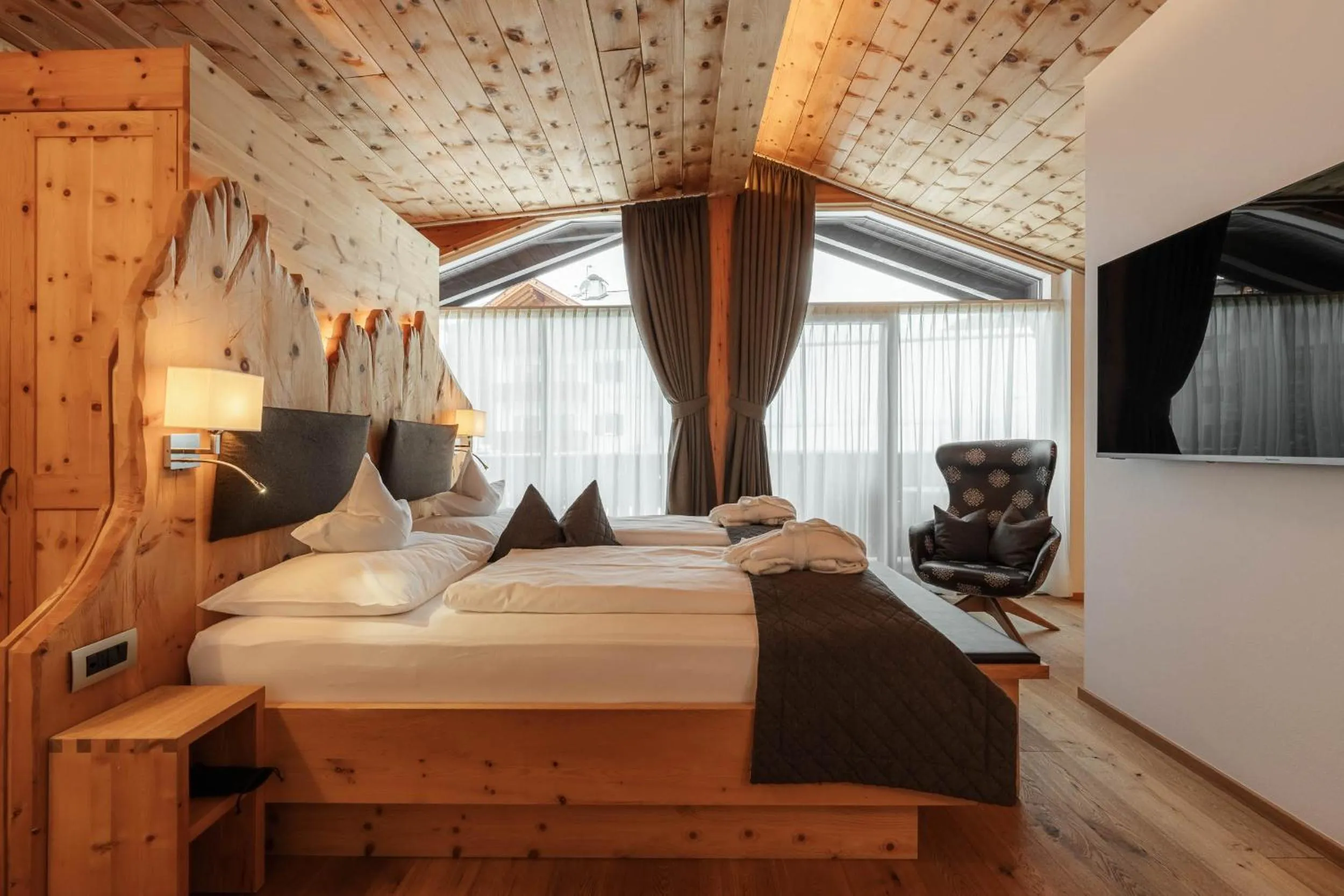 Bed in Chalet Elisabeth dolomites alpin & charme