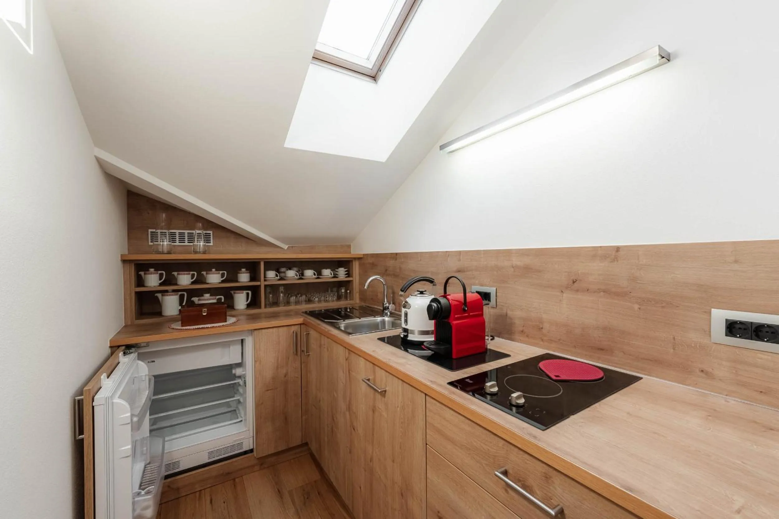 Kitchen or kitchenette in Chalet Elisabeth dolomites alpin & charme