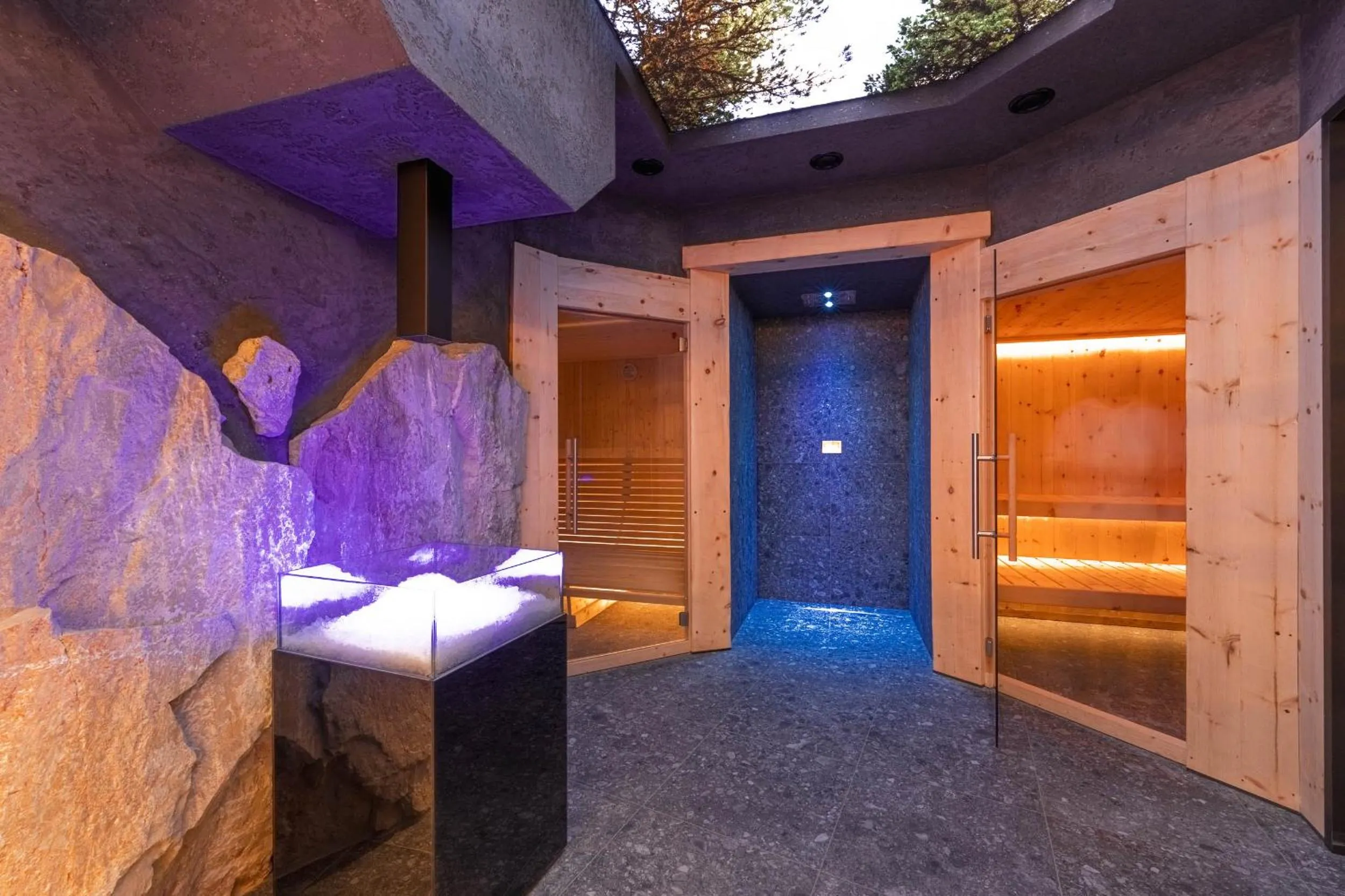 Sauna in Chalet Elisabeth dolomites alpin & charme