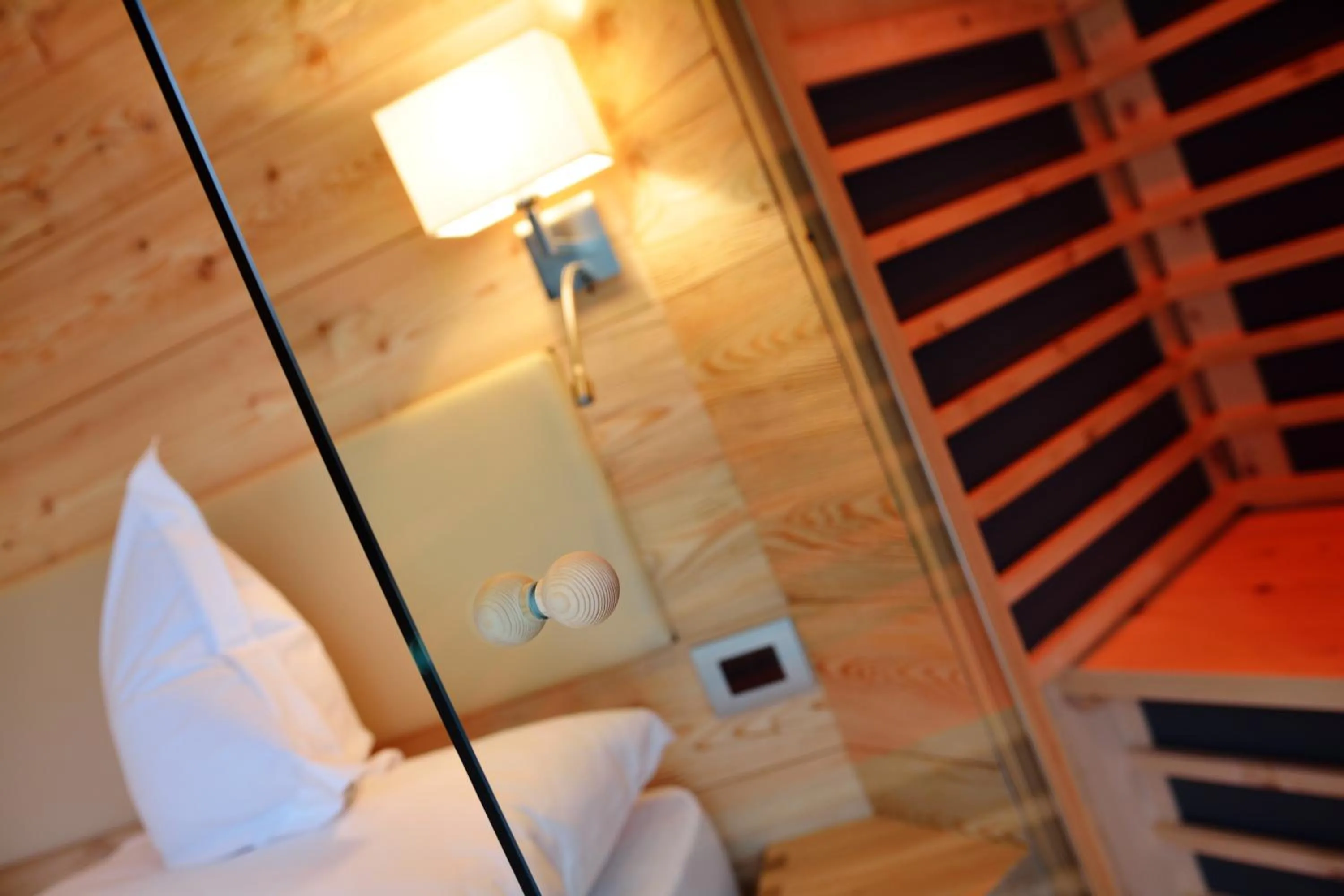 Sauna in Chalet Elisabeth dolomites alpin & charme