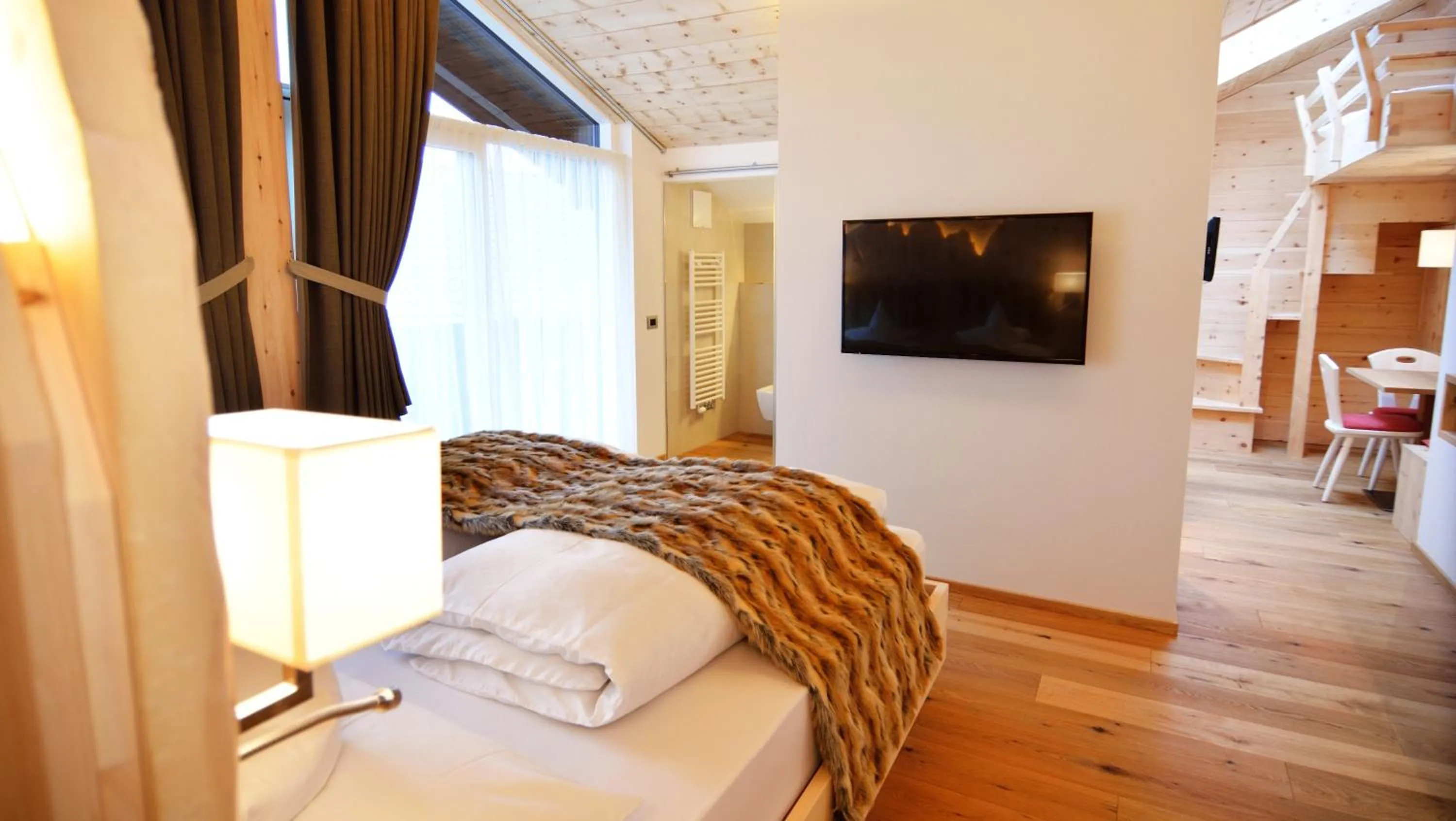 TV and multimedia, Bed in Chalet Elisabeth dolomites alpin & charme