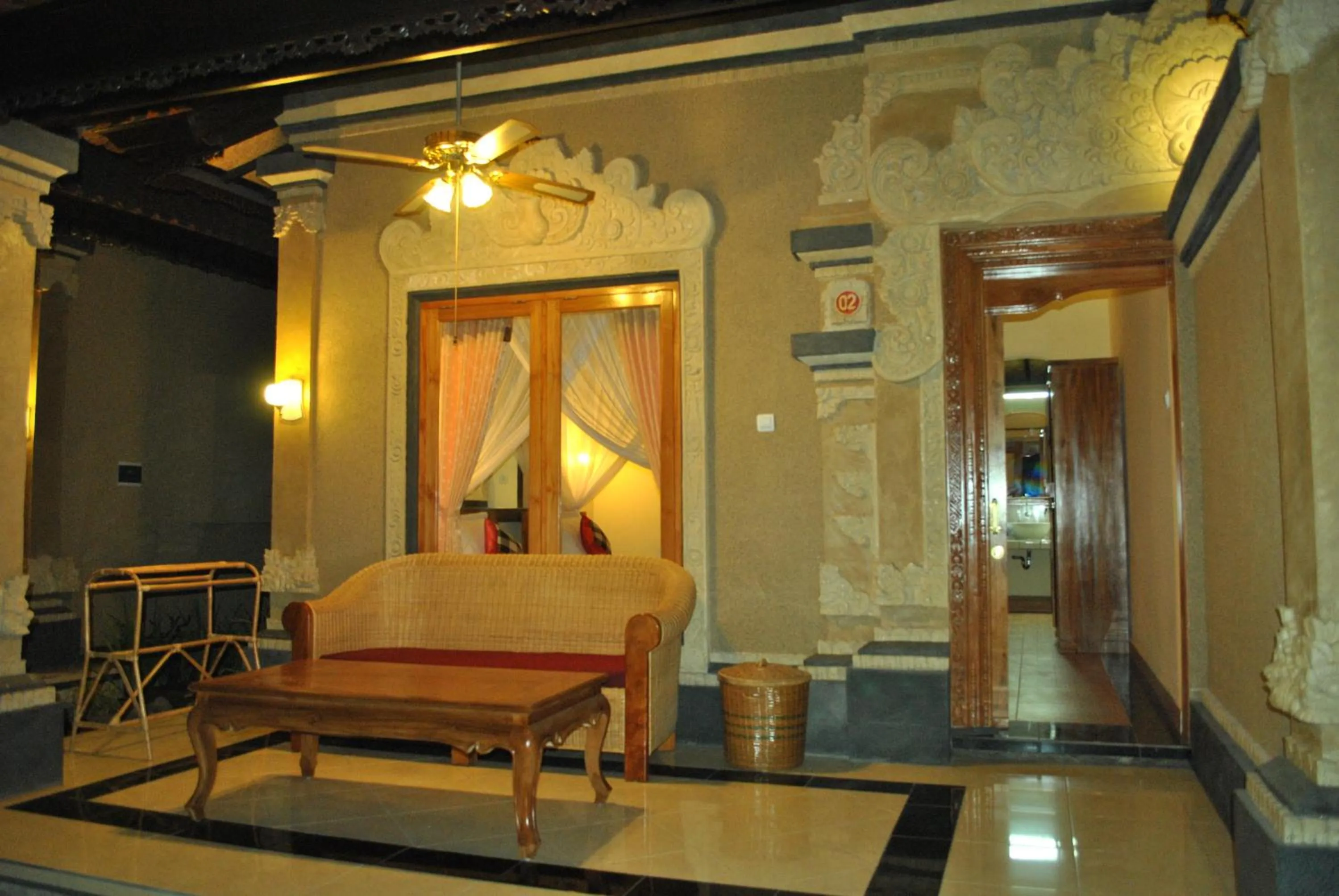 Balcony/Terrace in Trijaya Guest House Pemuteran