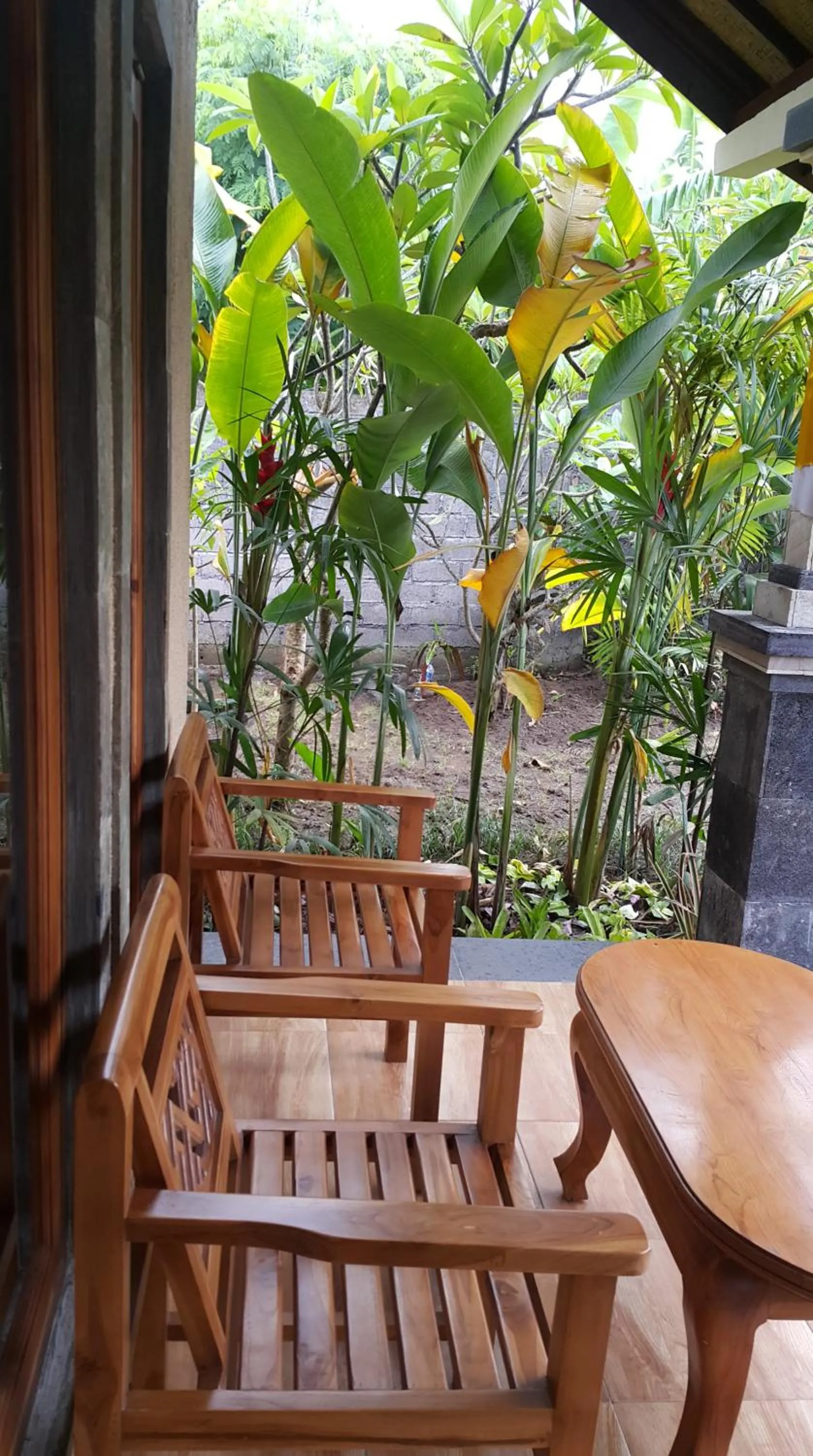 Balcony/Terrace in Trijaya Guest House Pemuteran