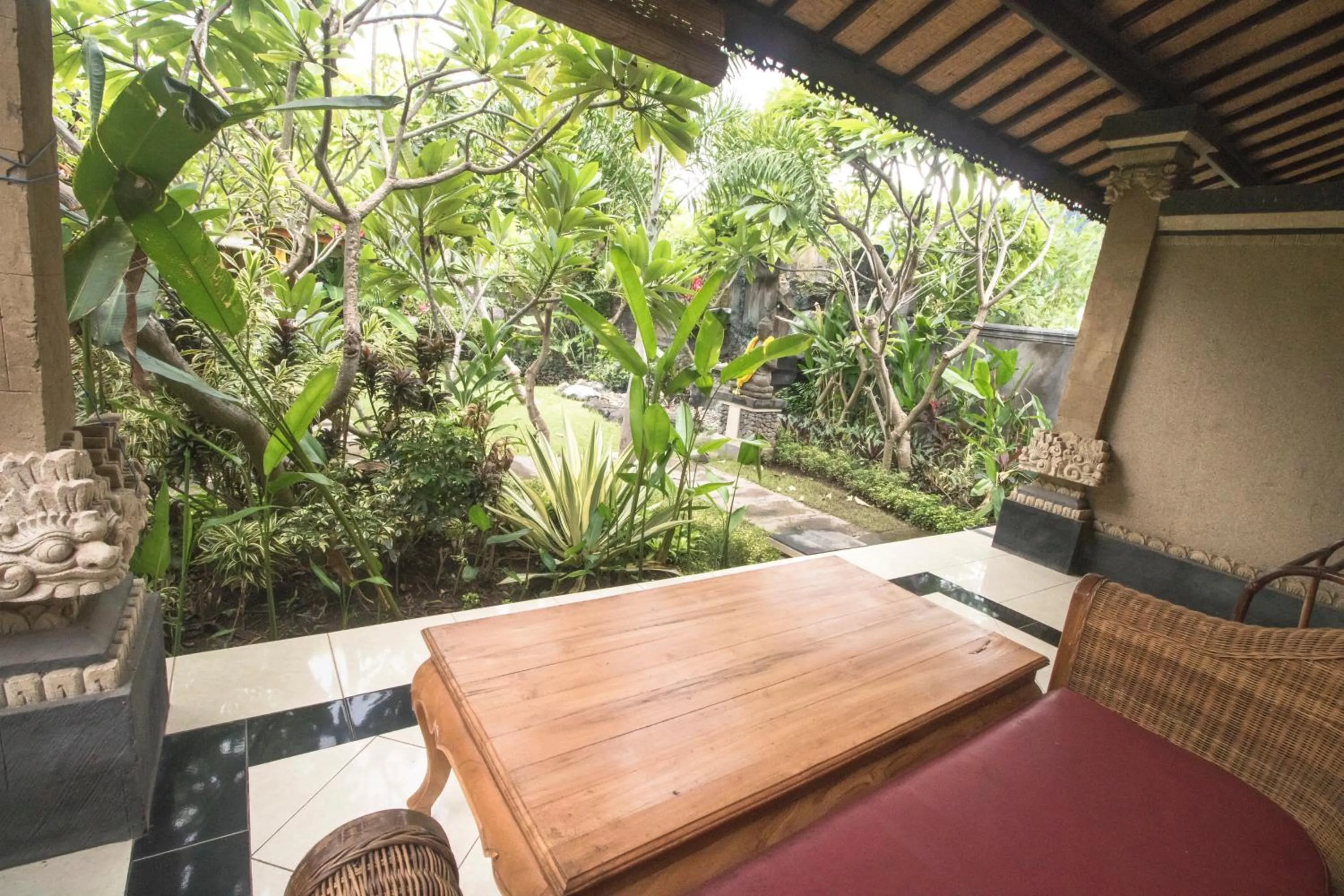 Balcony/Terrace in Trijaya Guest House Pemuteran
