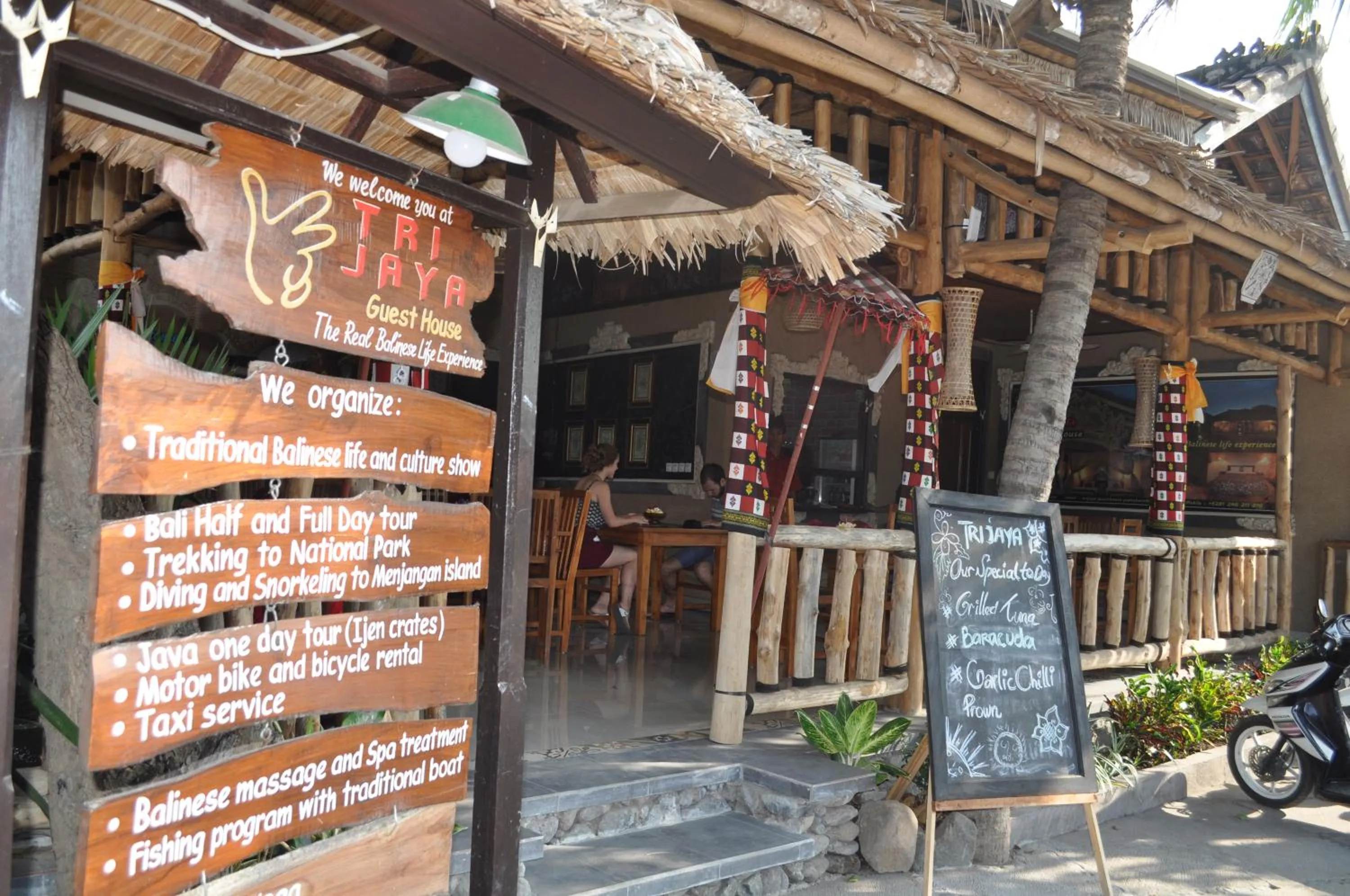 Logo/Certificate/Sign in Trijaya Guest House Pemuteran