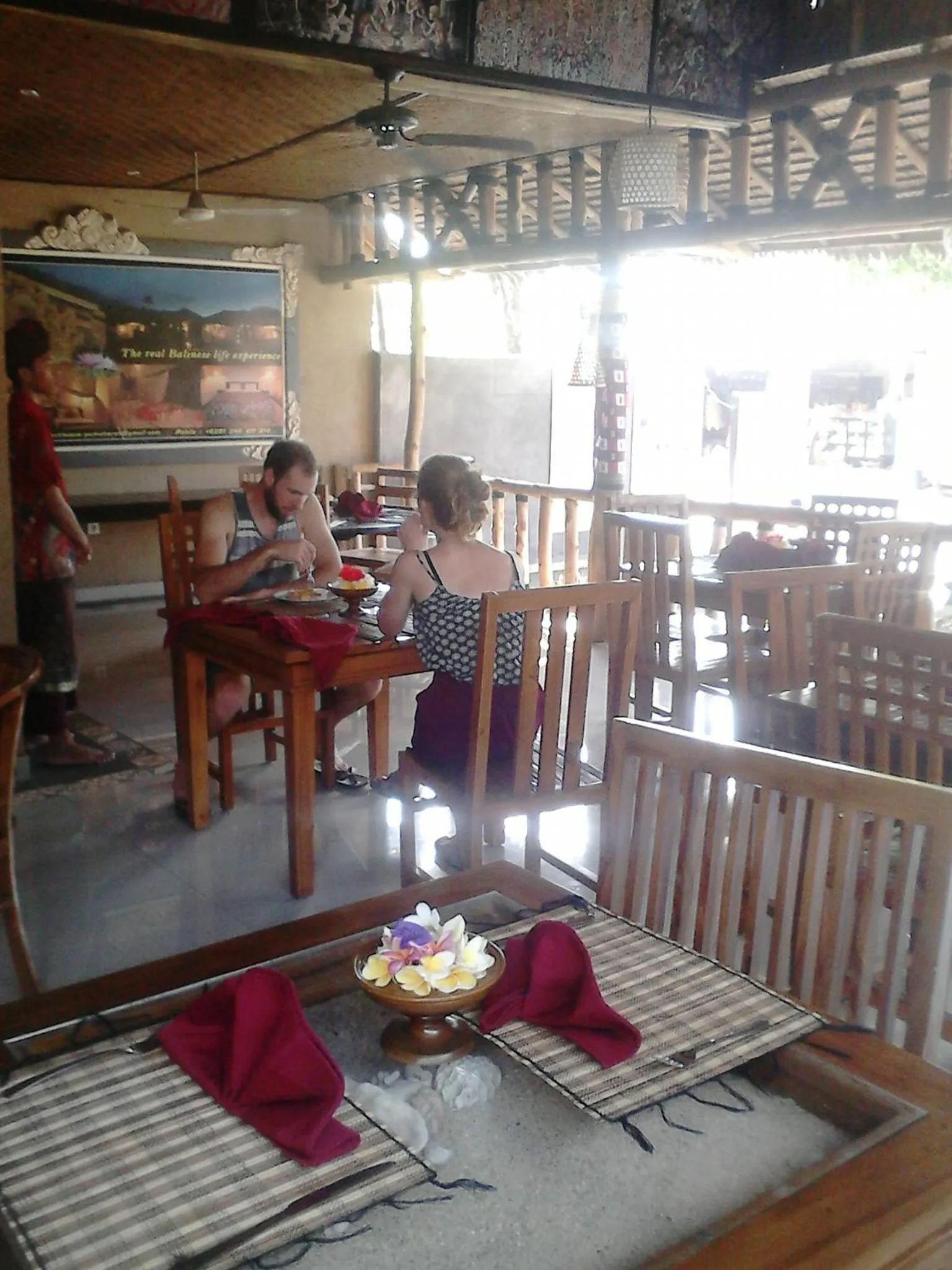 Restaurant/places to eat in Trijaya Guest House Pemuteran