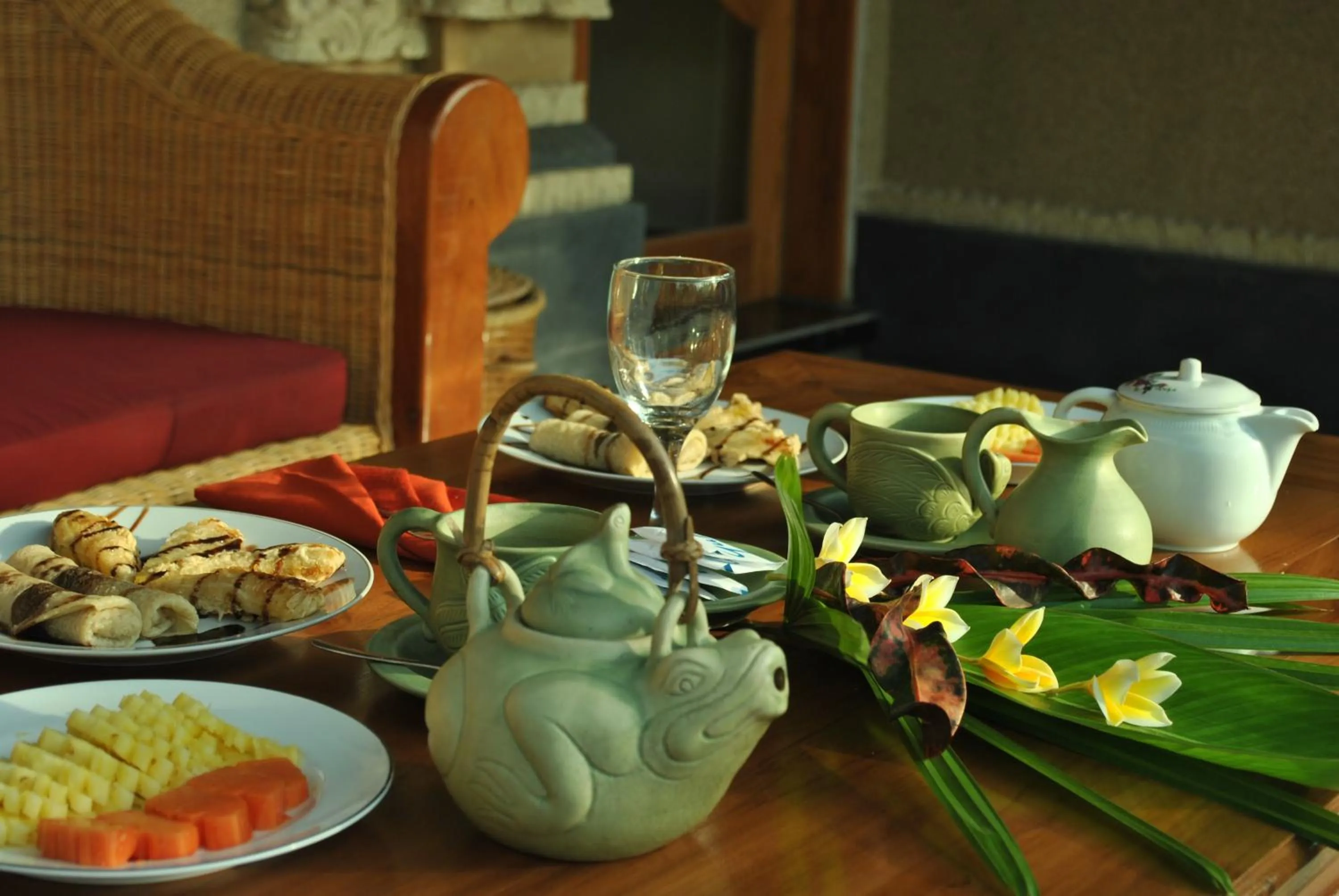 Asian breakfast in Trijaya Guest House Pemuteran