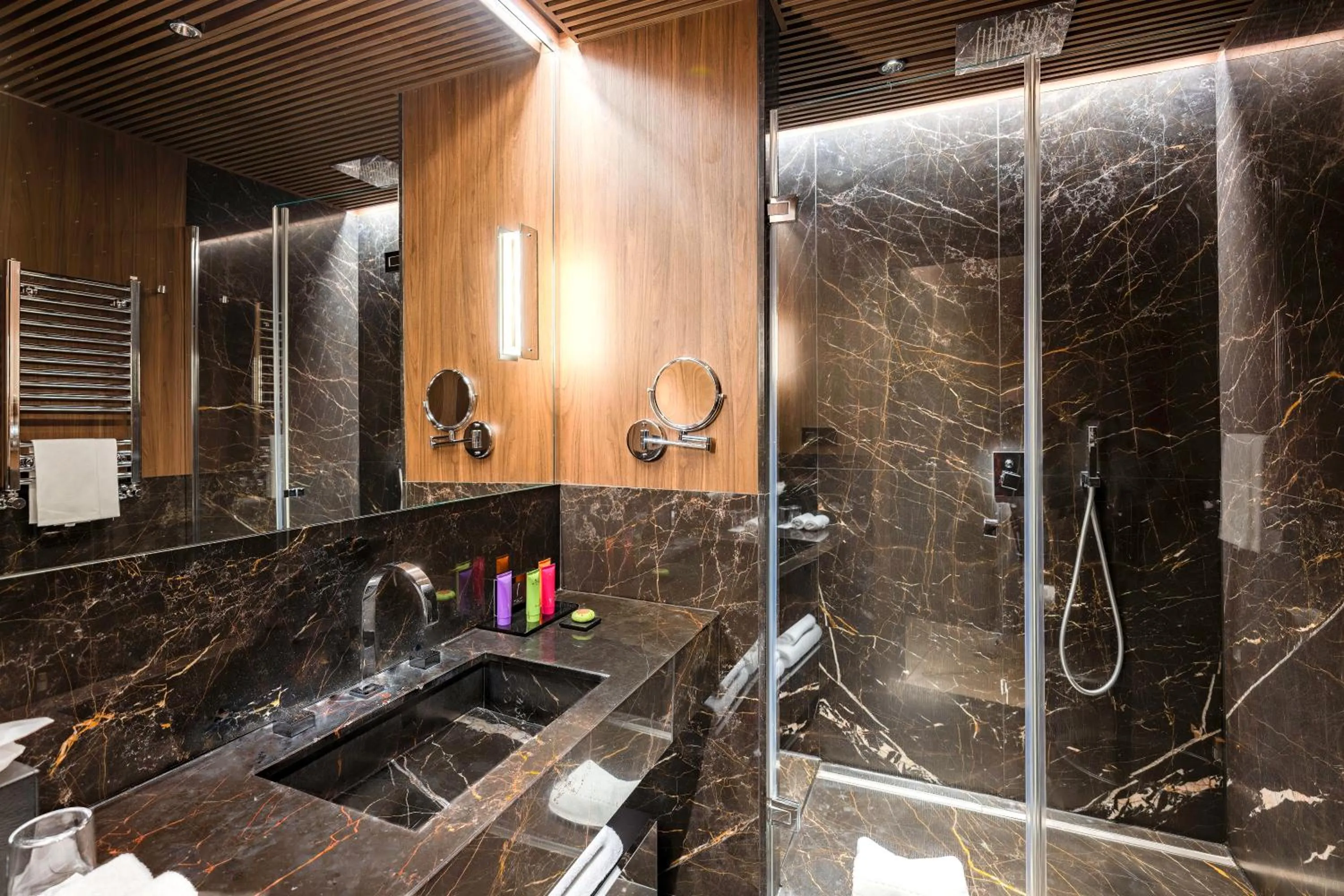 Bathroom in The First Dolce - Preferred Hotels & Resorts