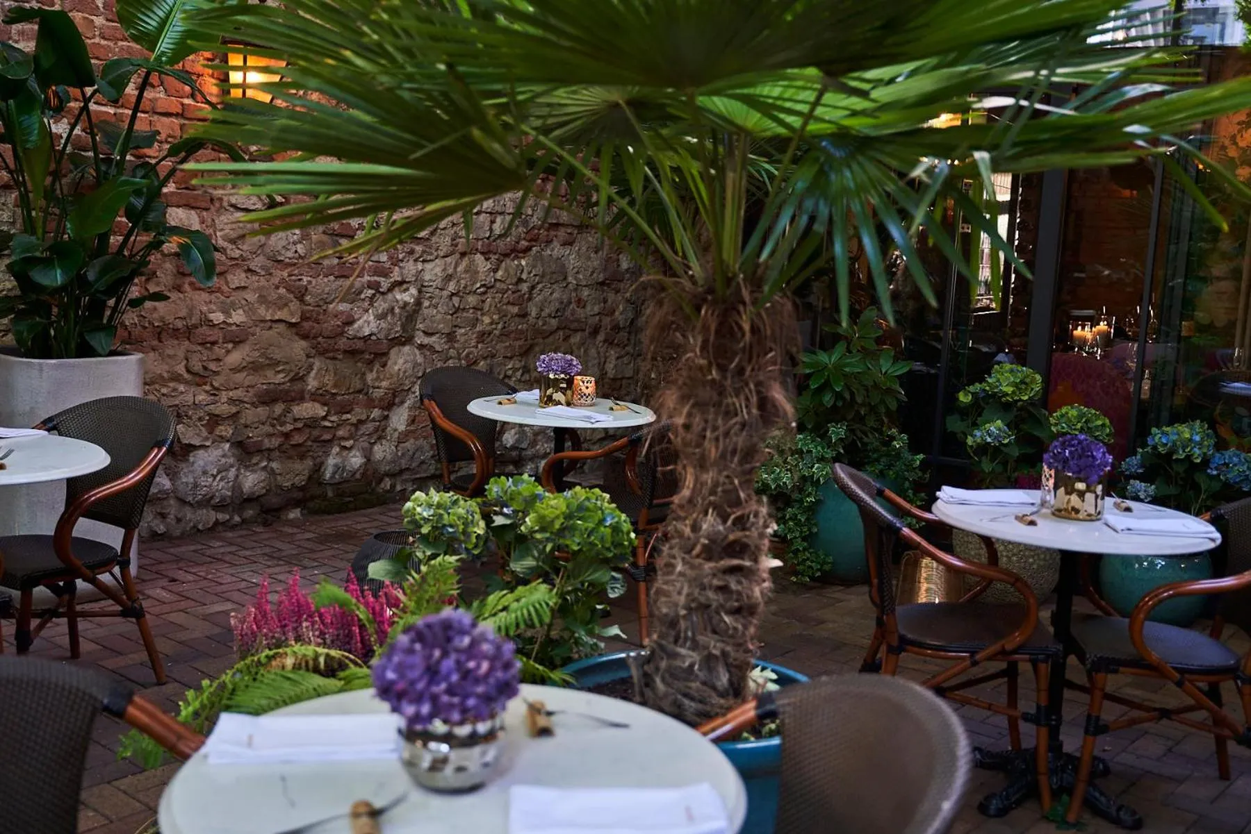 Patio in Balthazar Design Hotel