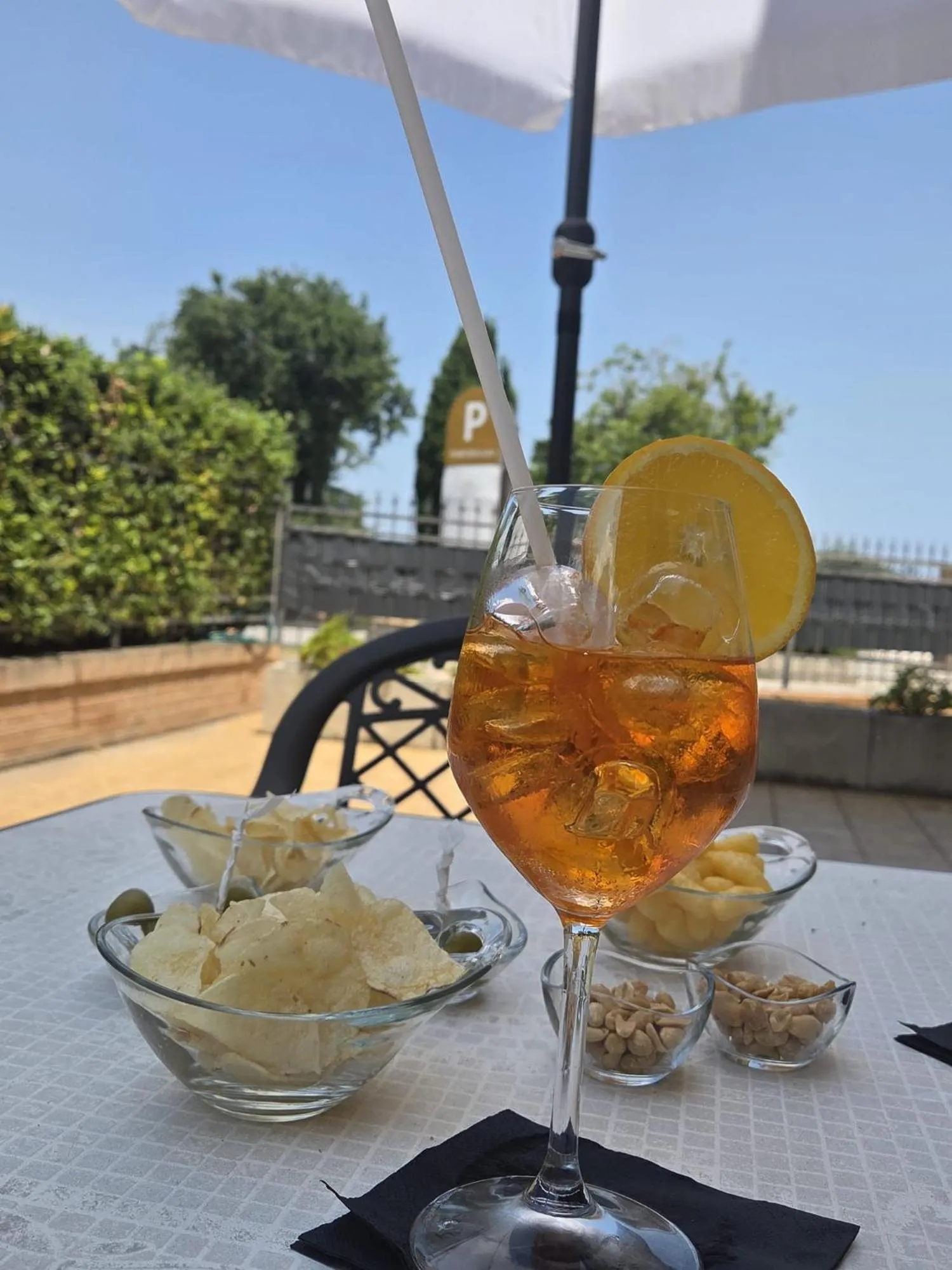 Patio in Hotel Palazzo Bello