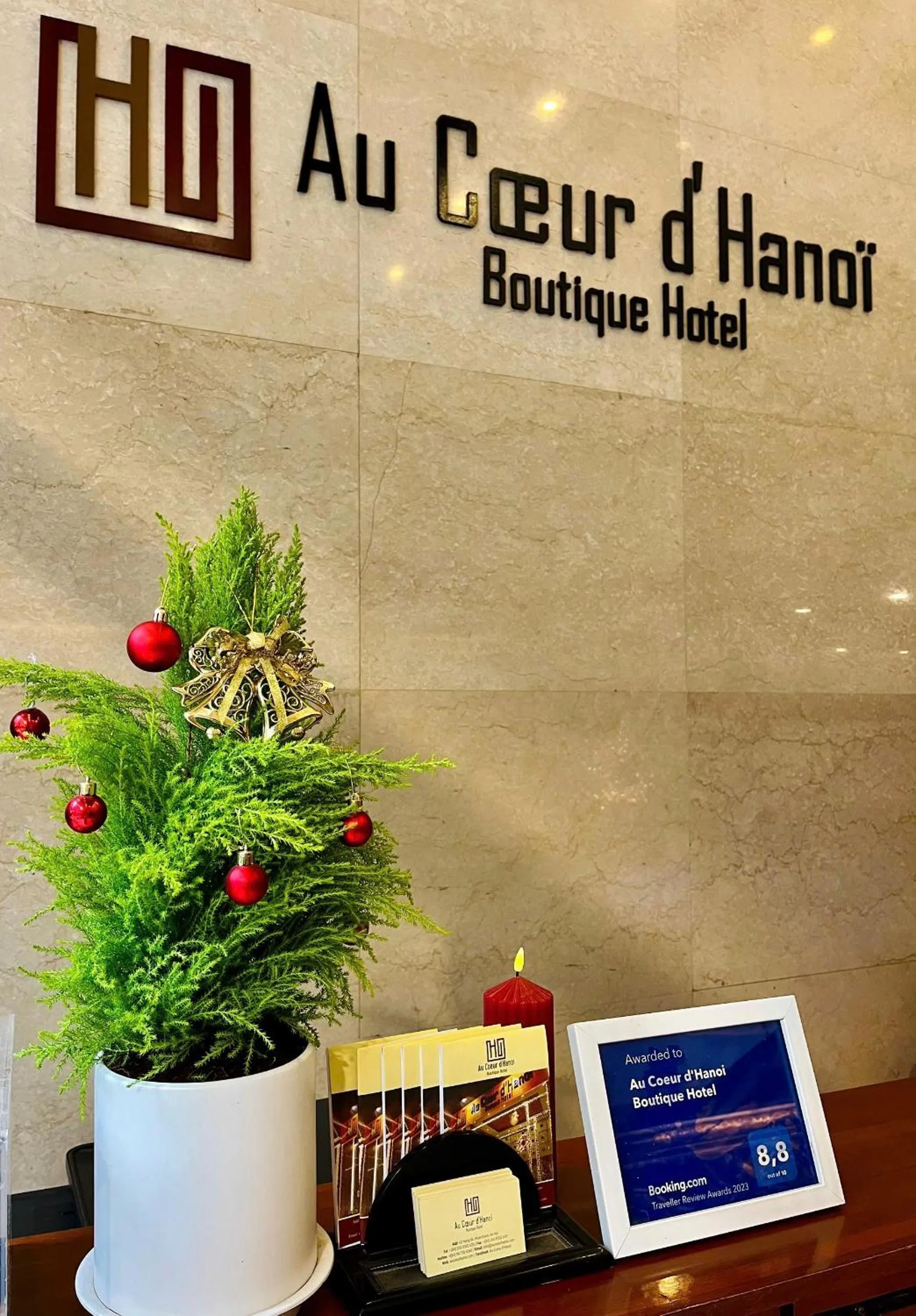 Lobby or reception in Au Coeur d'Hanoi Boutique Hotel