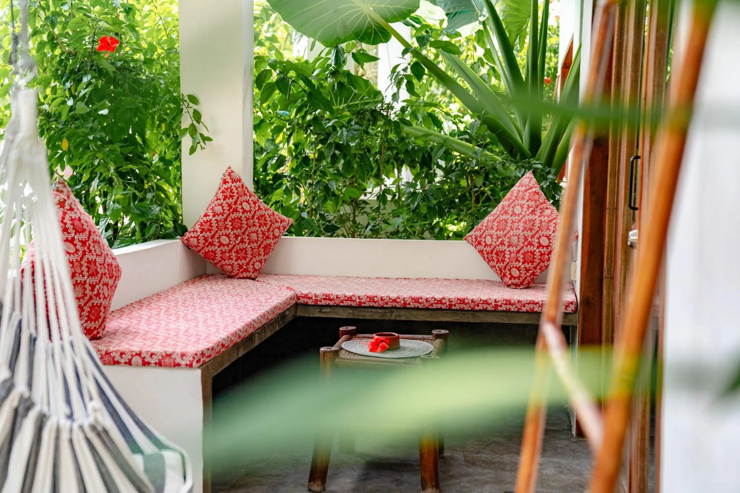 Patio in Bamboo Surf Beach