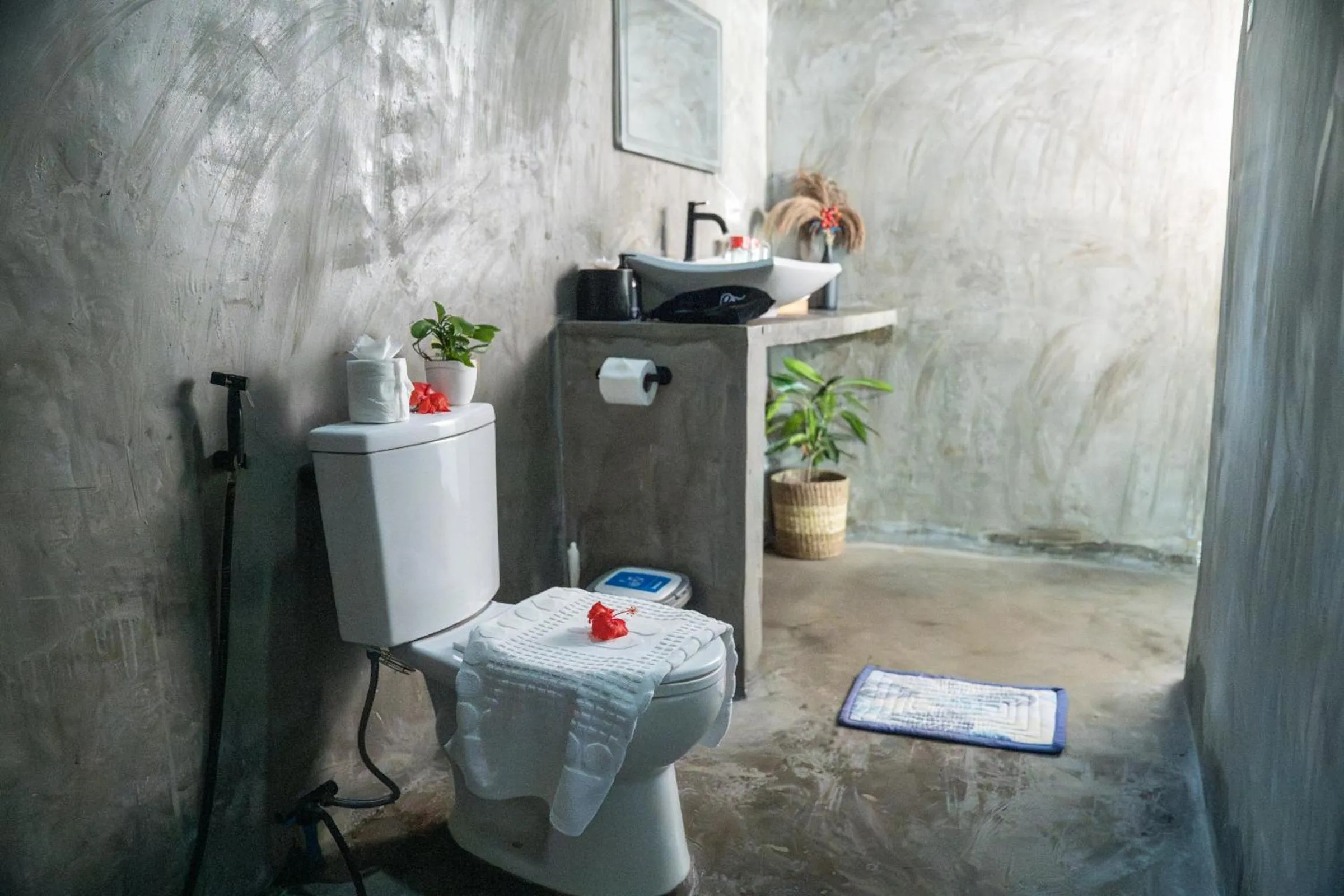 Bathroom in Bamboo Surf Beach