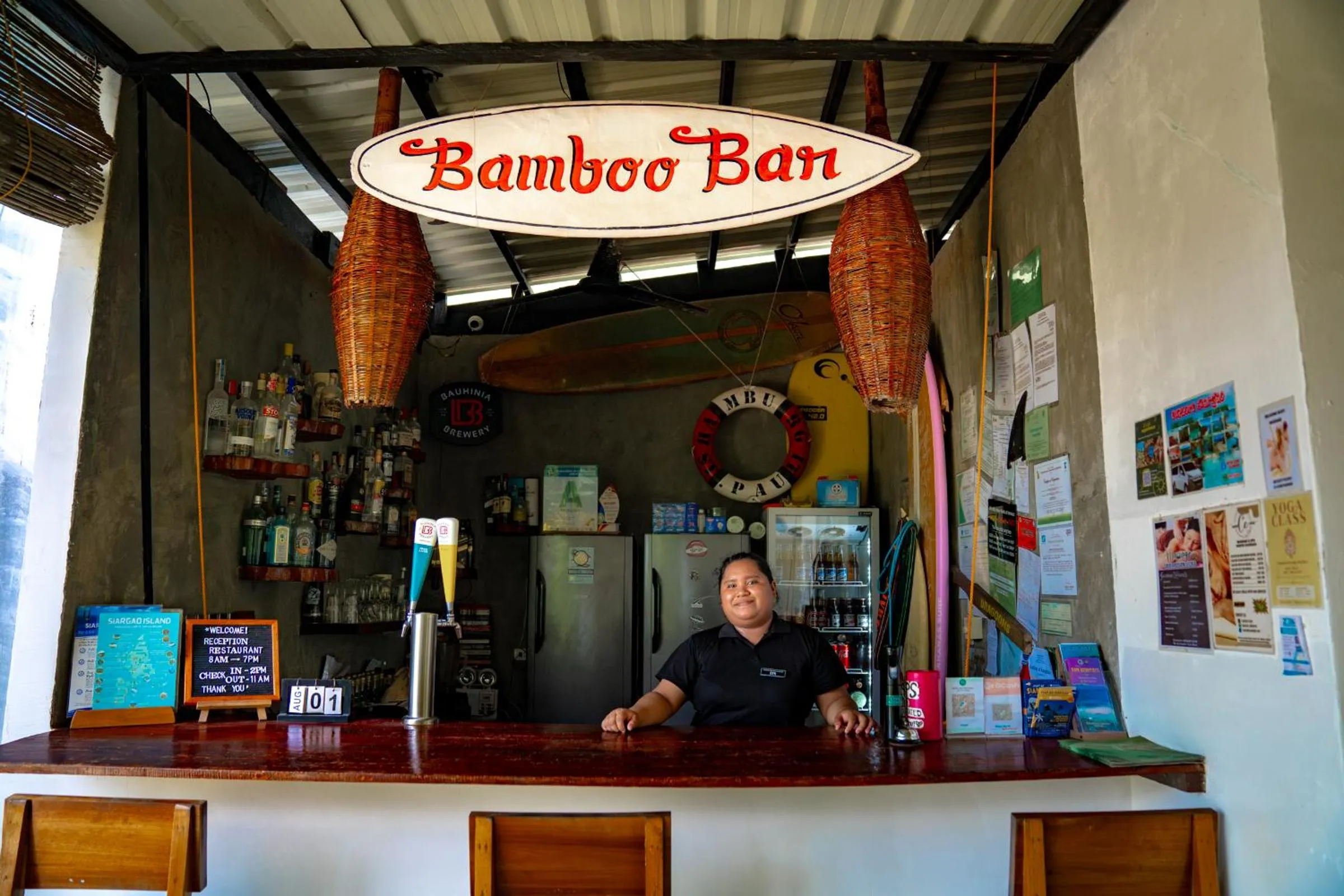 Lounge or bar in Bamboo Surf Beach