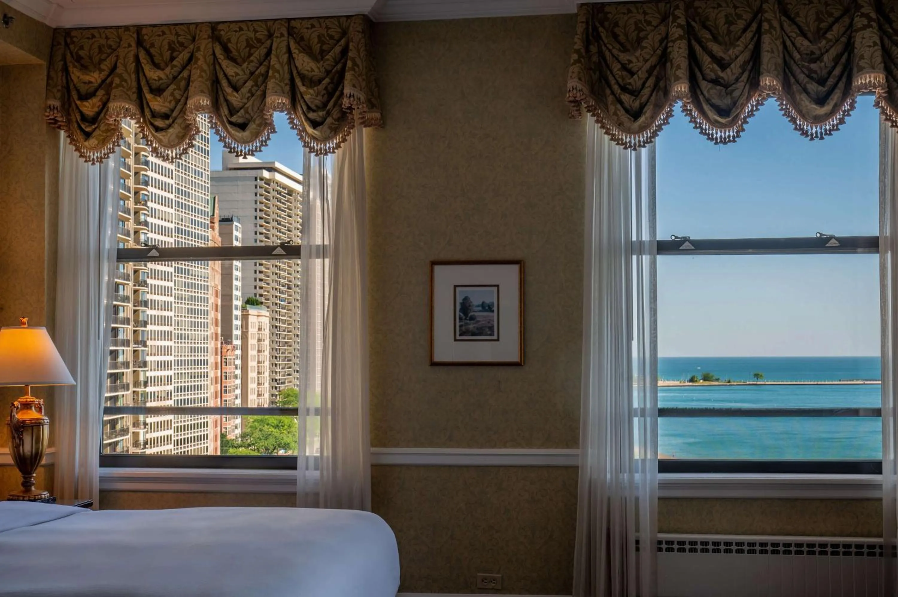 Bed in The Drake Hotel