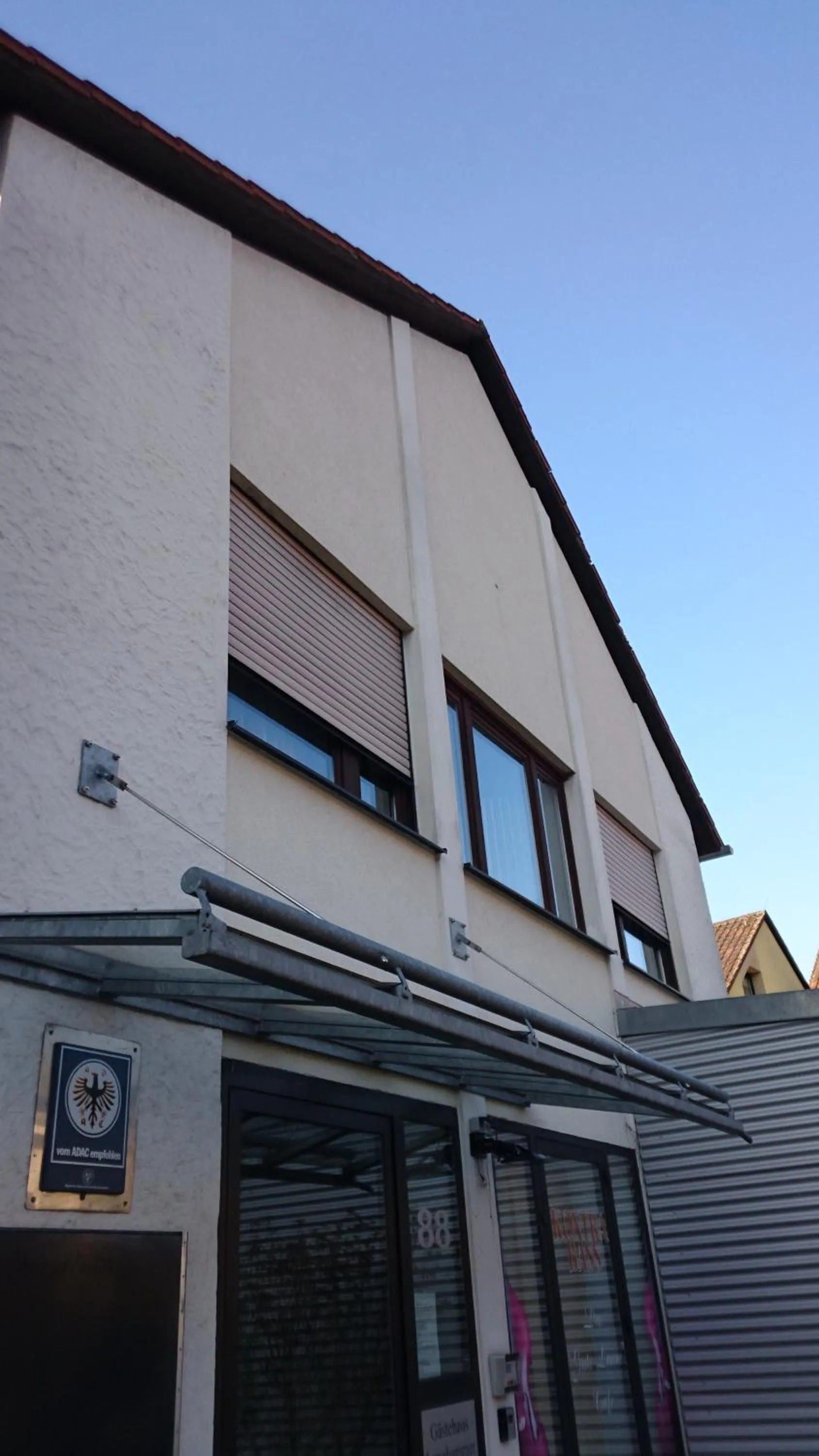 Property building in Gästehaus Langhammer