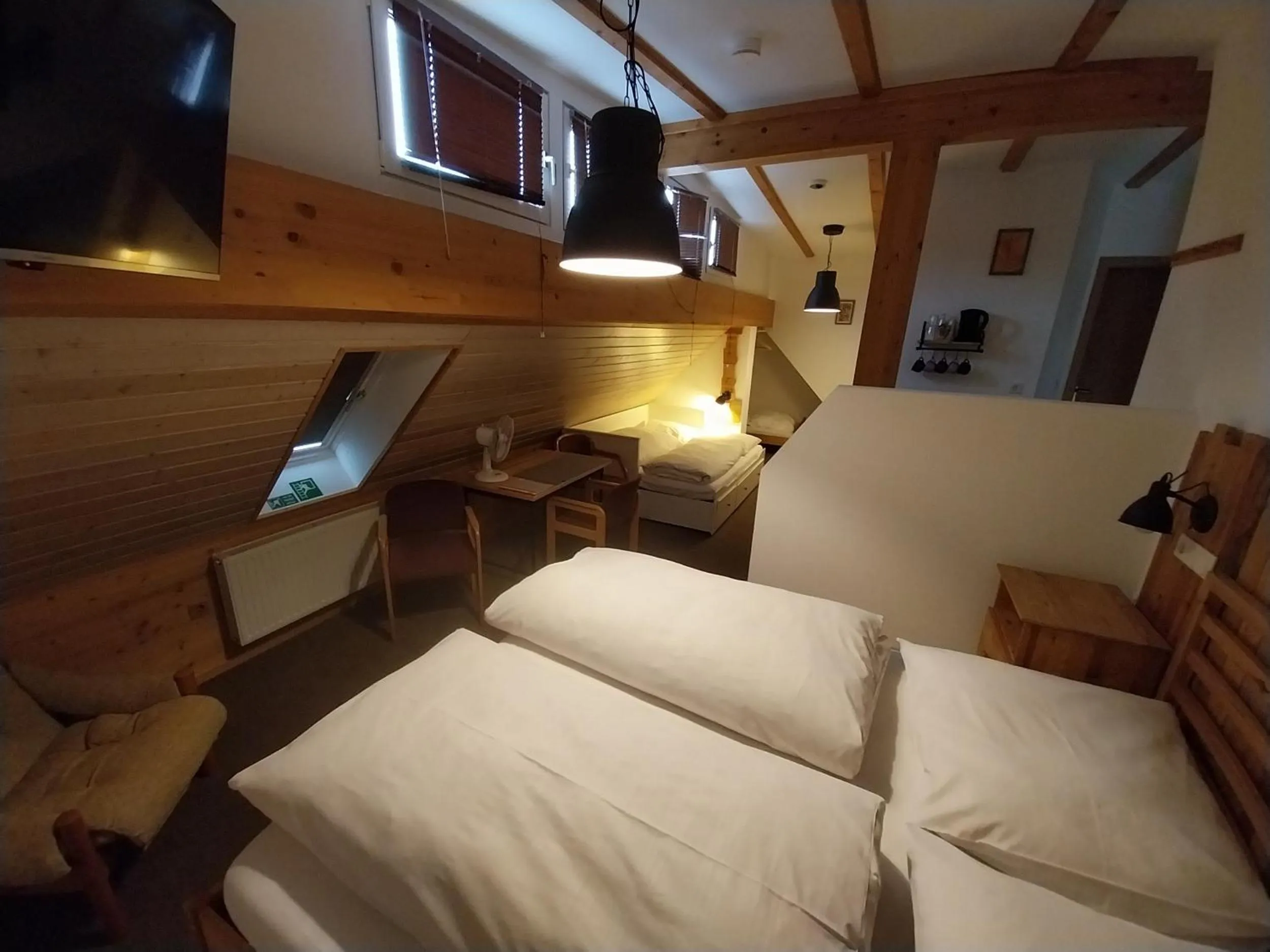 Bedroom, Bed in Gästehaus Langhammer