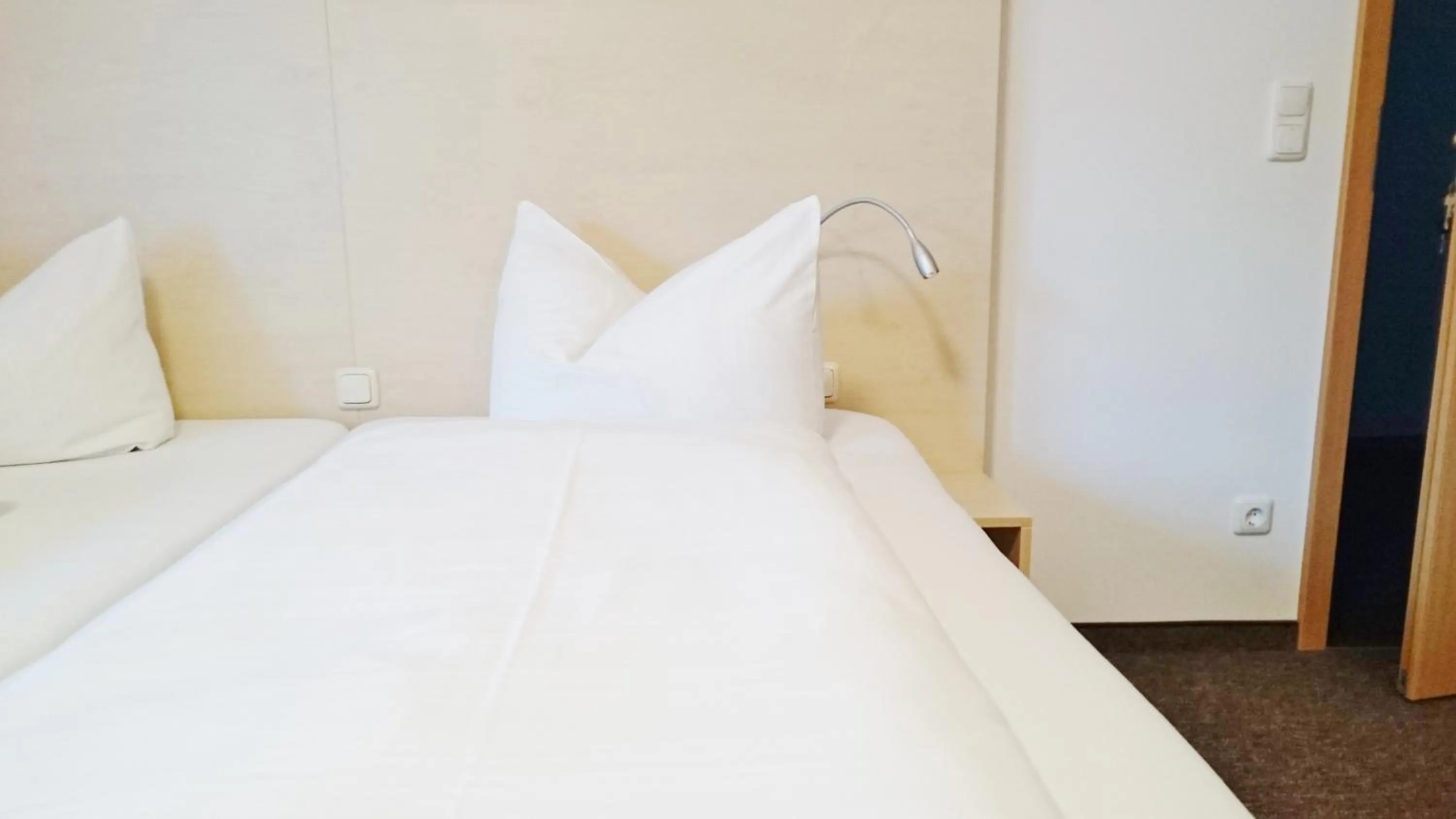 Bedroom, Bed in Gästehaus Langhammer