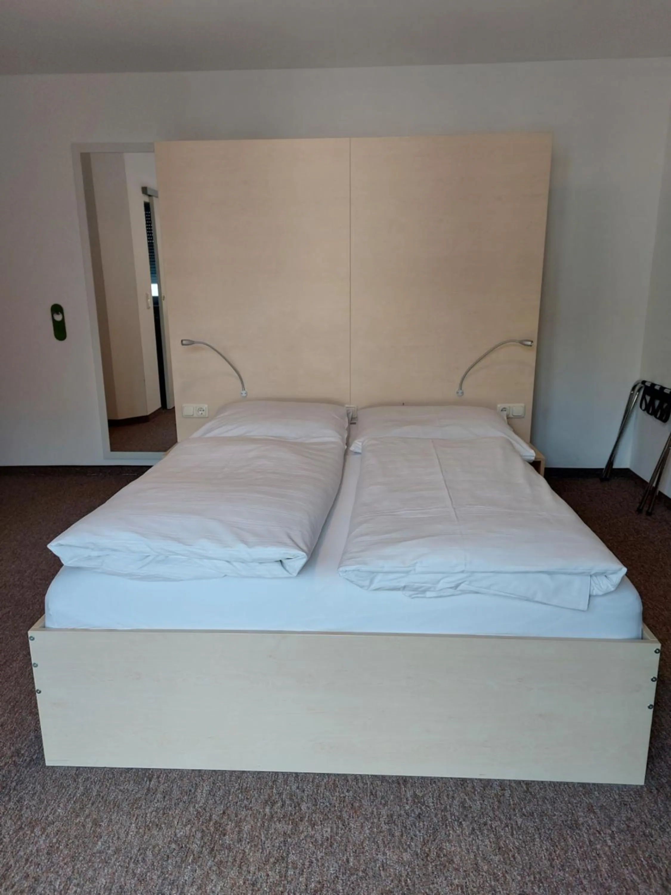 Bed in Gästehaus Langhammer