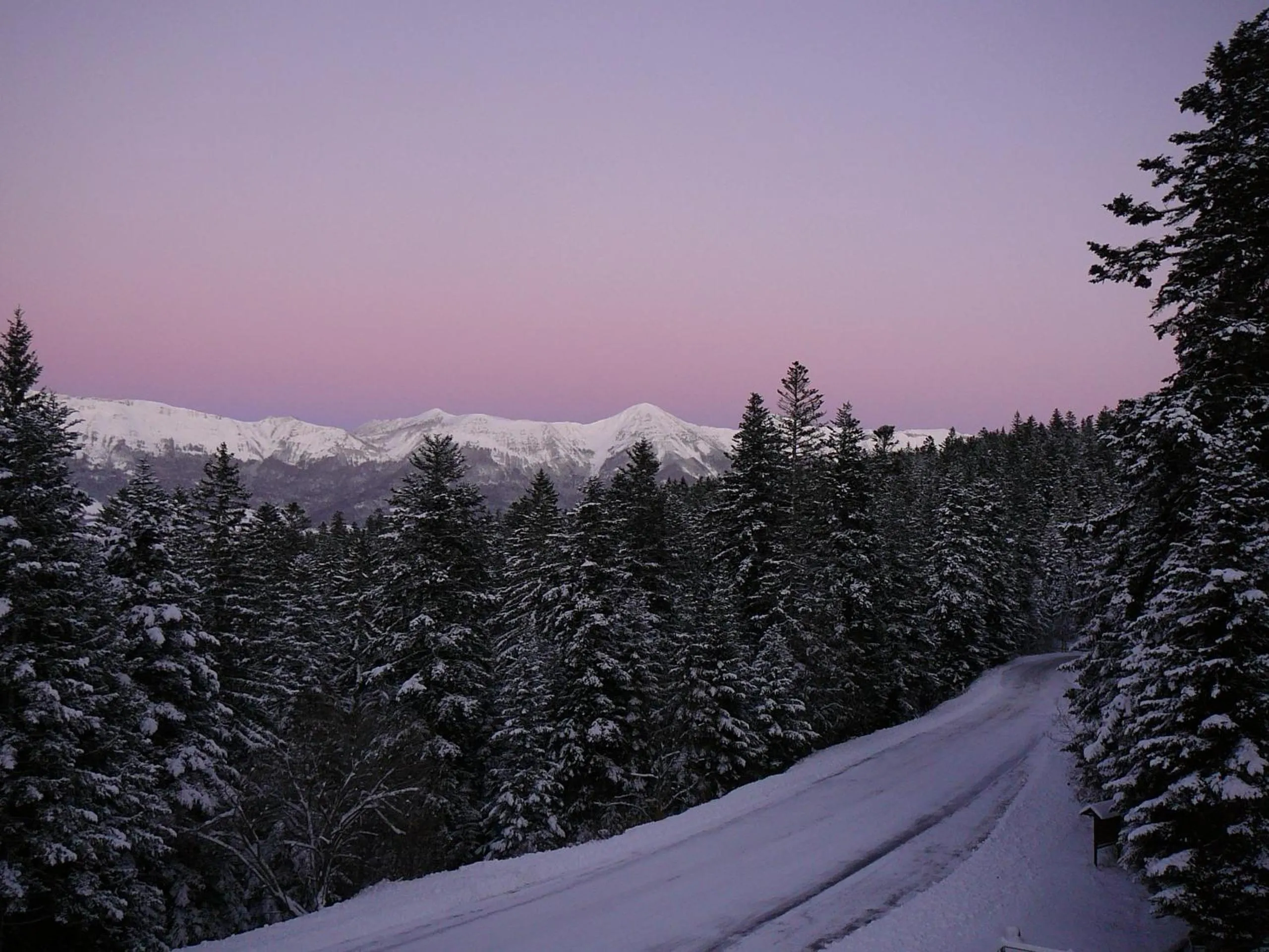 Winter in Hotel - Restaurant Le Blanchon