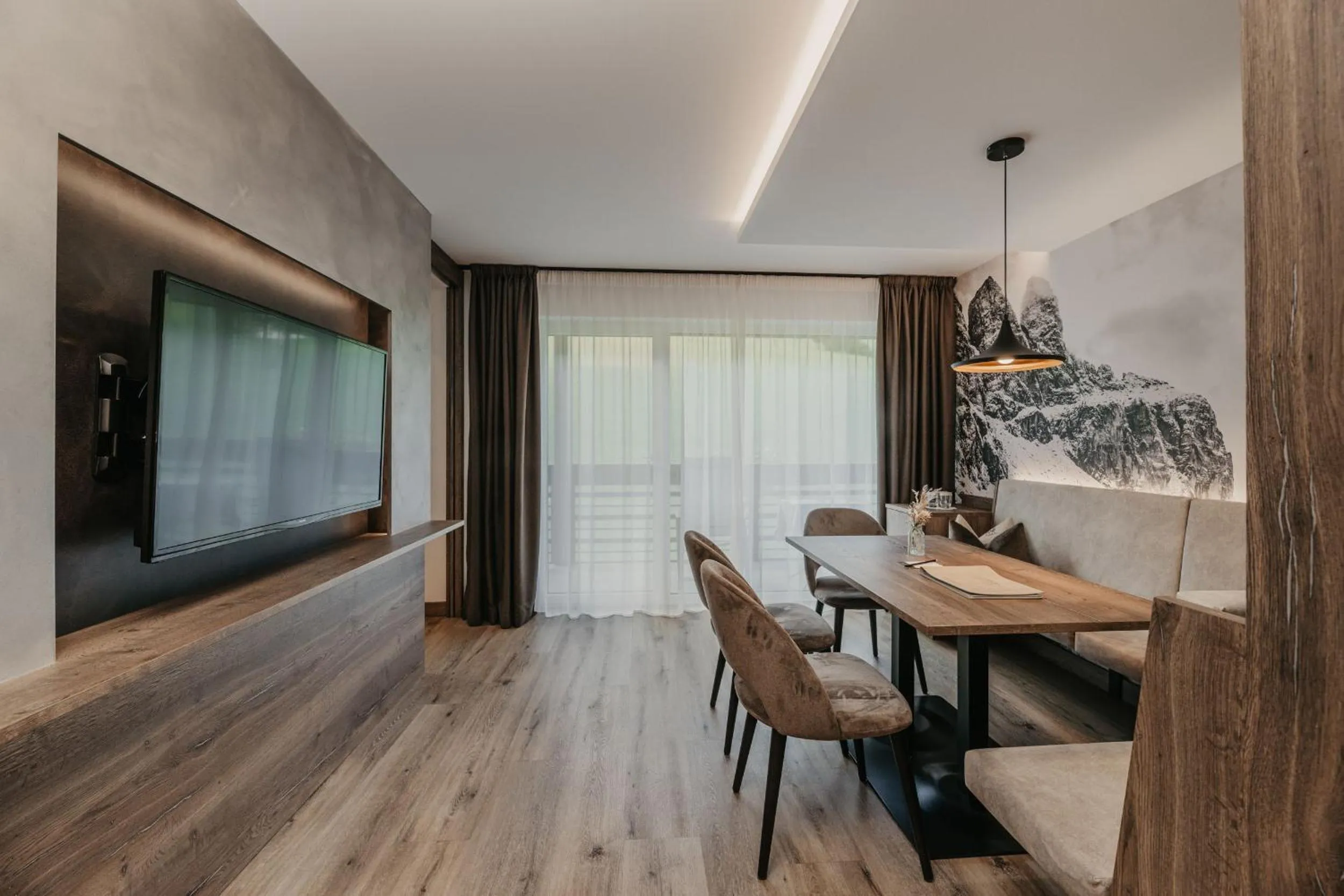 TV and multimedia in Freina Mountain Lifestyle Hotel