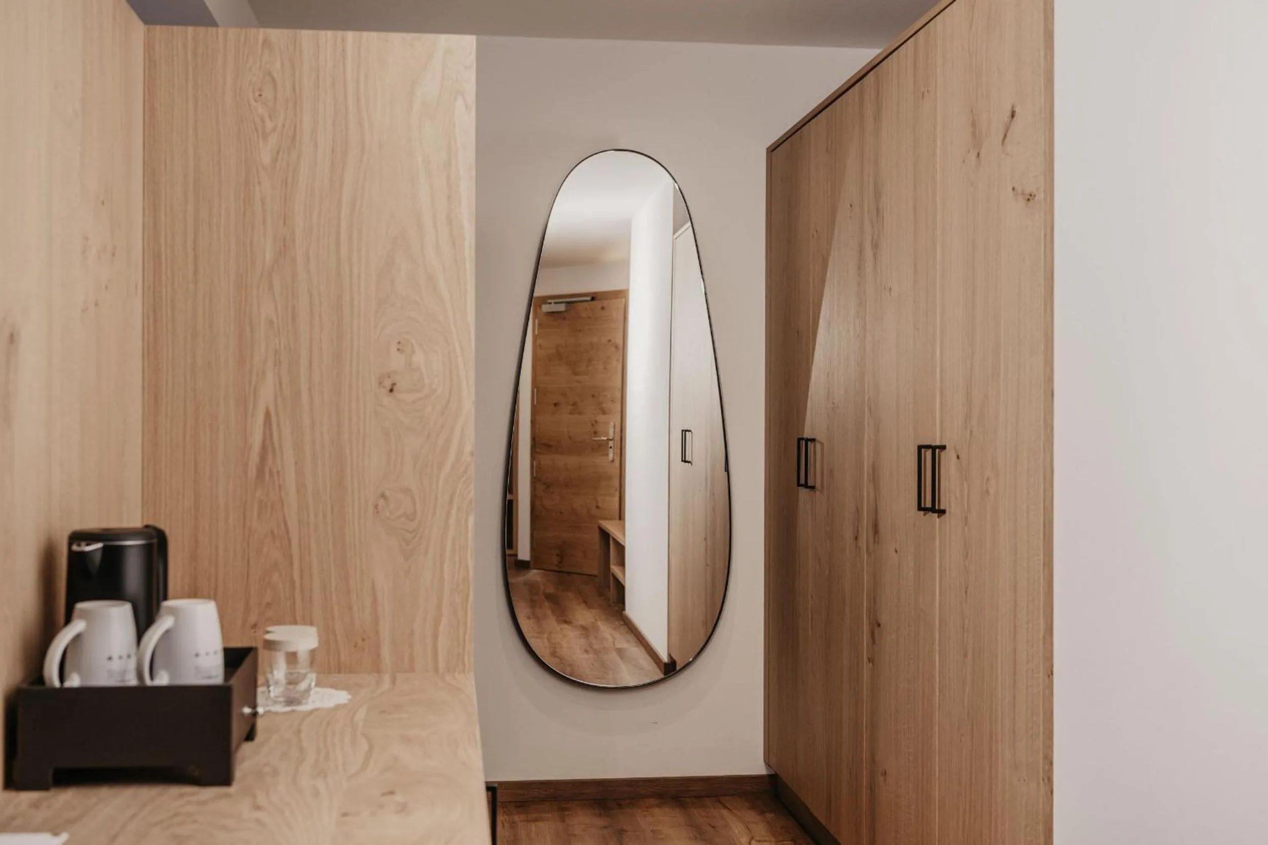 wardrobe in Freina Mountain Lifestyle Hotel