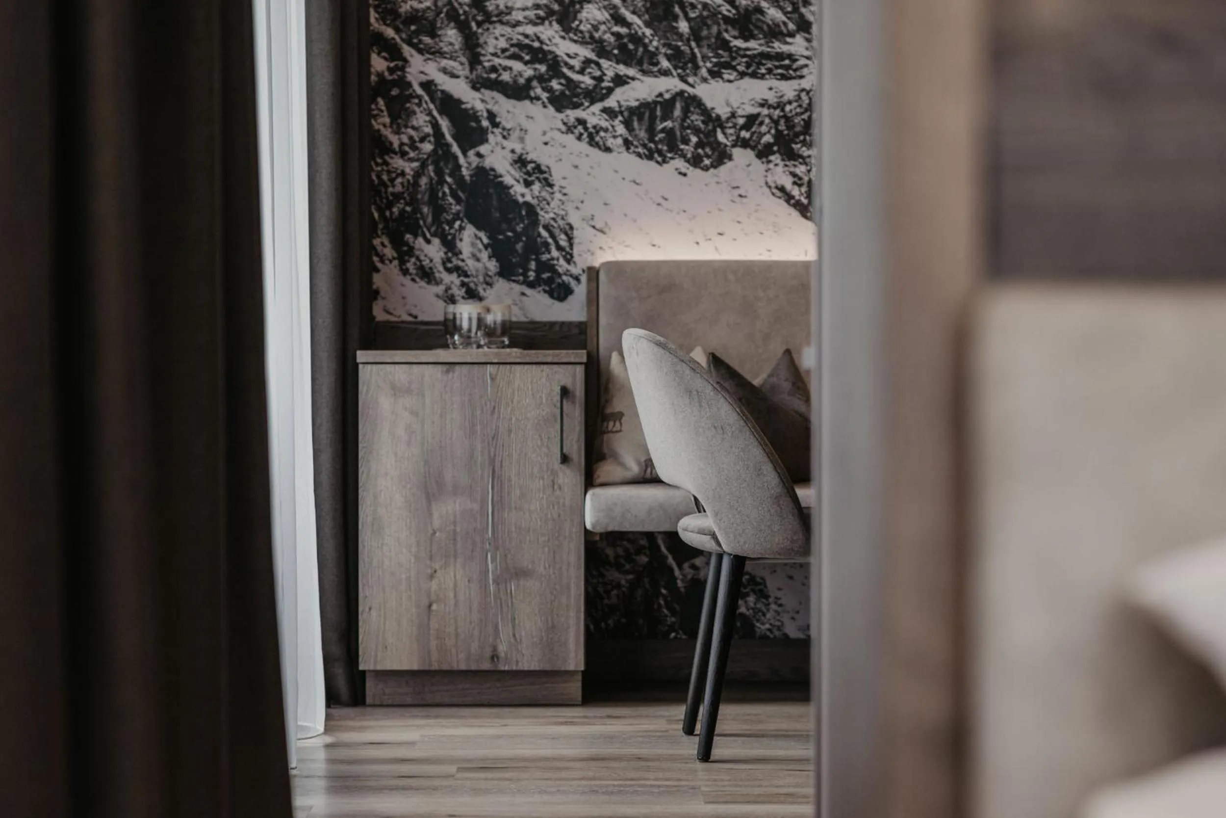 Seating area in Freina Mountain Lifestyle Hotel