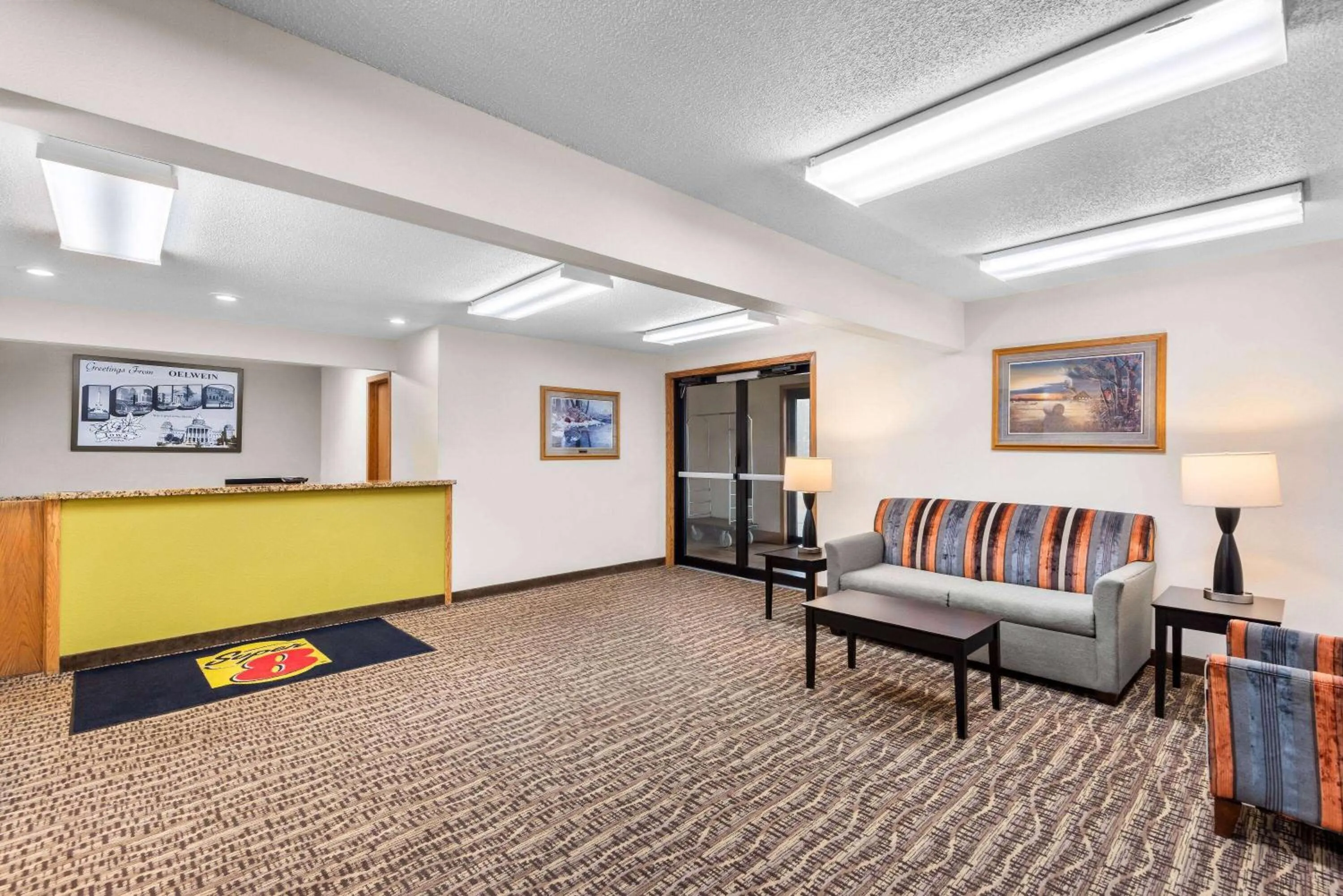 Lobby or reception in Super 8 by Wyndham Oelwein