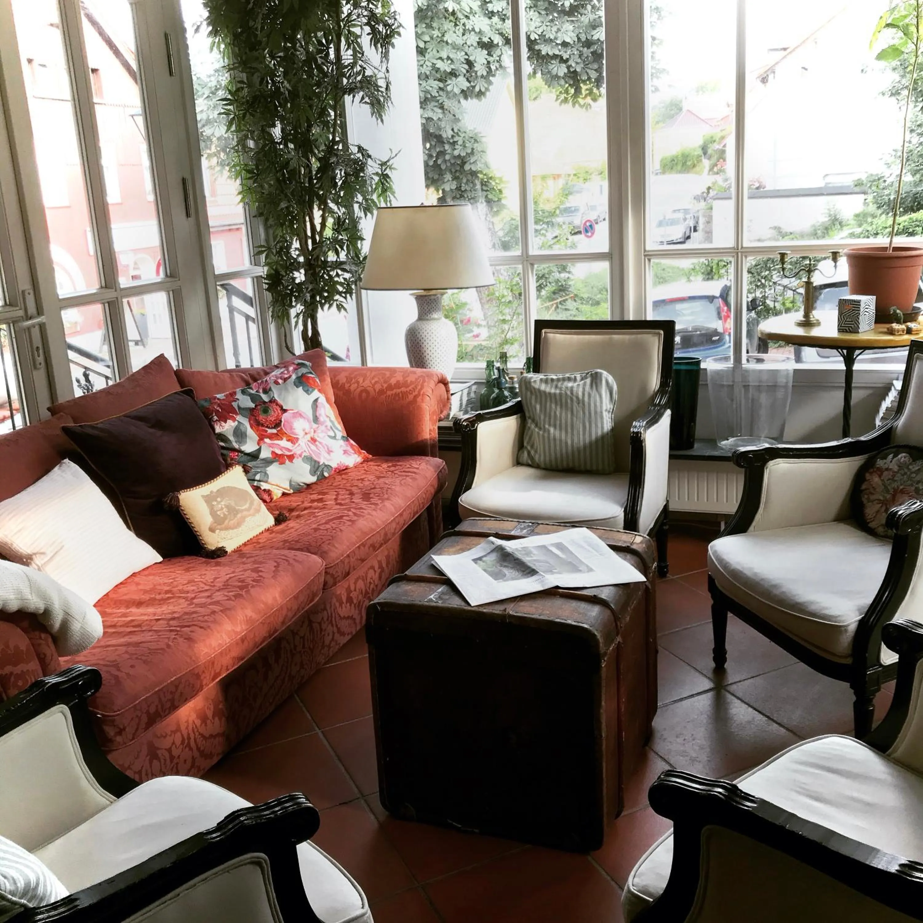 Communal lounge/ TV room in Bellevue Gastgeberei