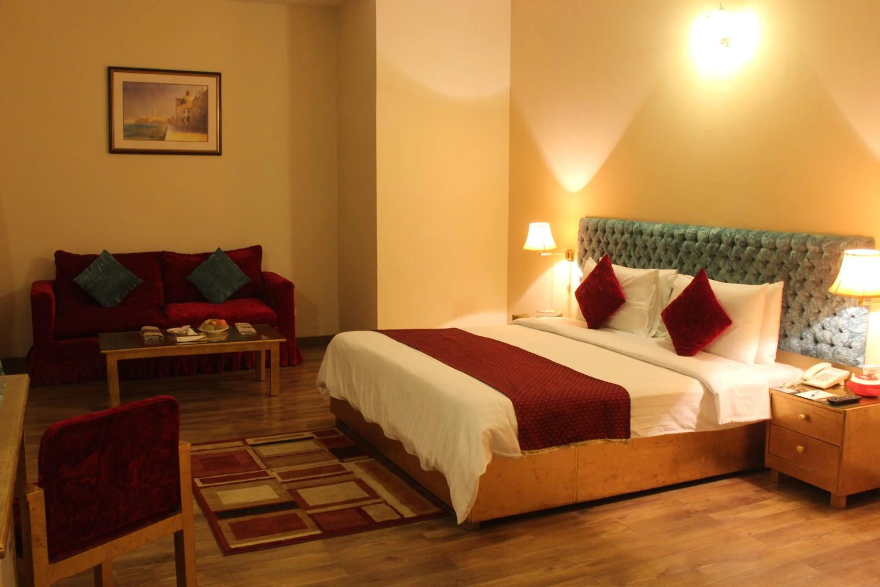 Photo of the whole room, Bed in Hotel One Bahawalpur