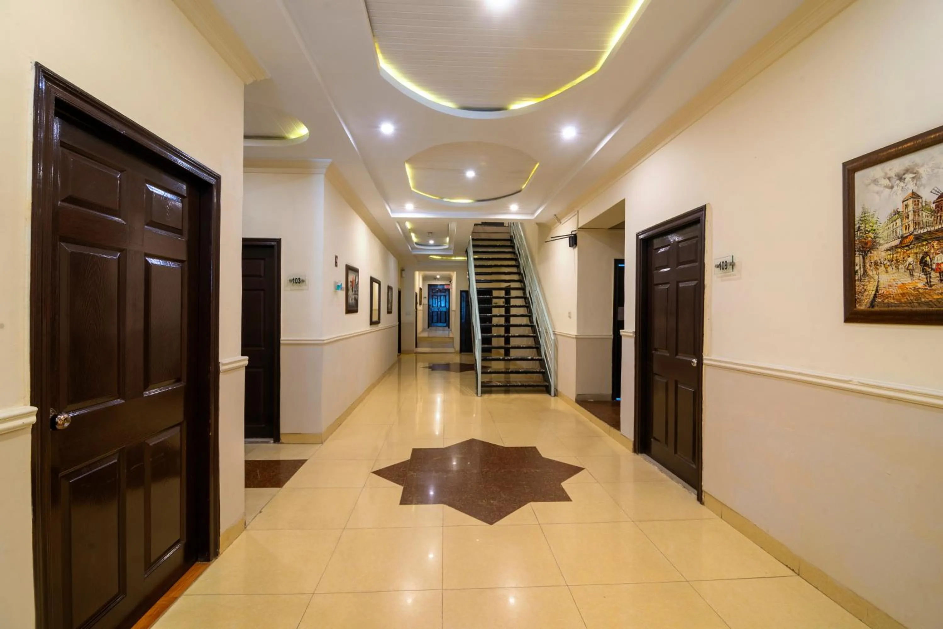 Floor plan in Hotel One Lalazar Multan