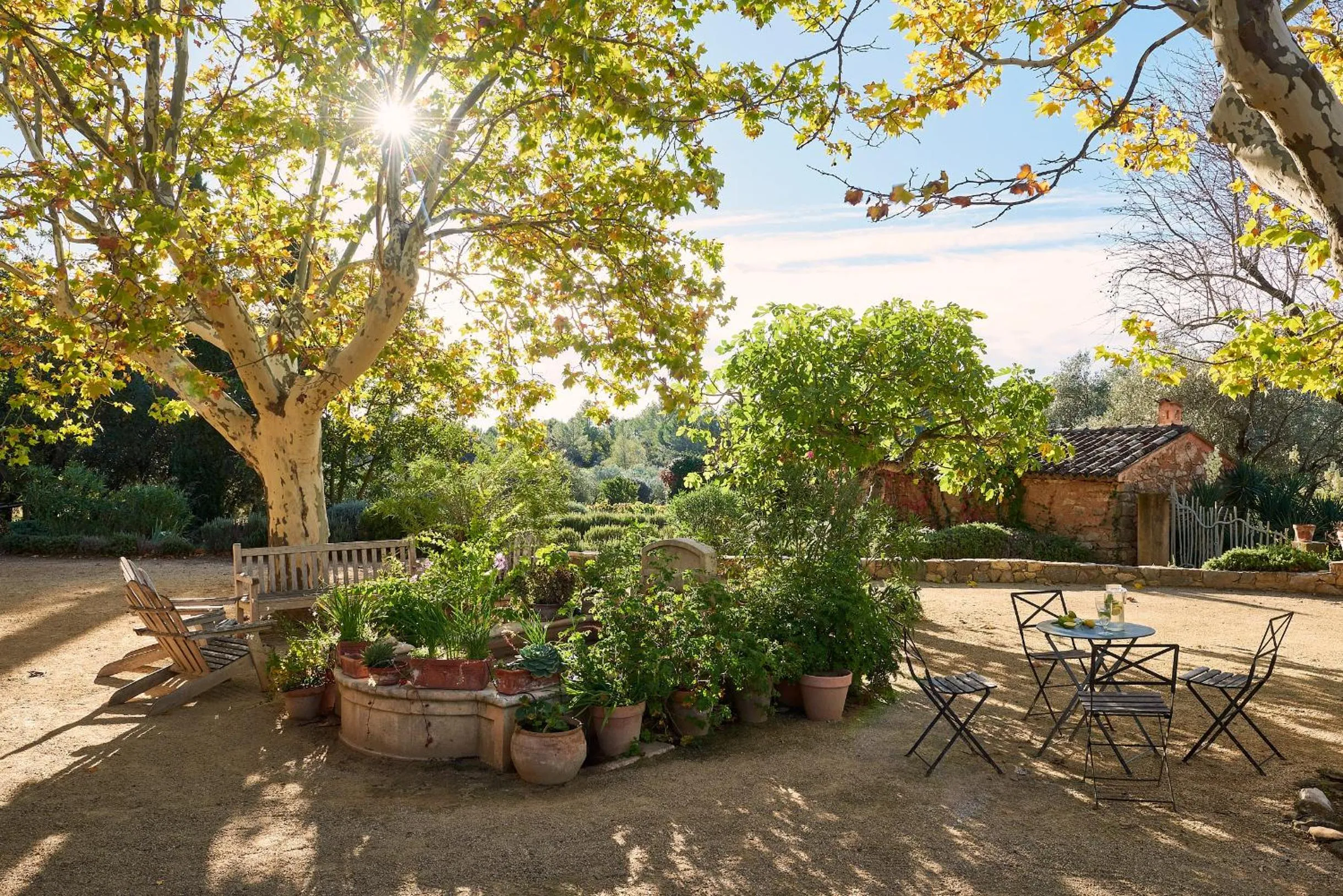 Patio in Château de Berne
