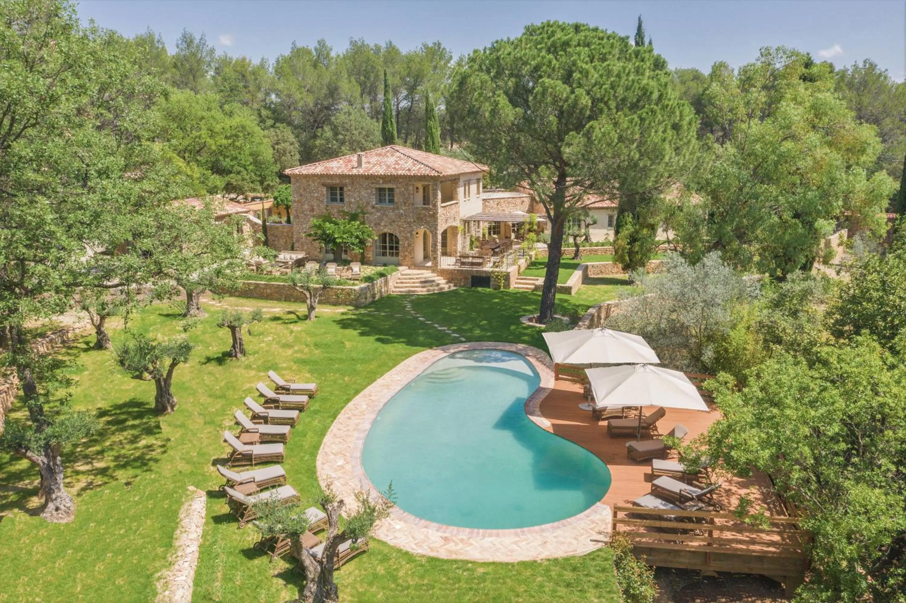 Garden in Château de Berne