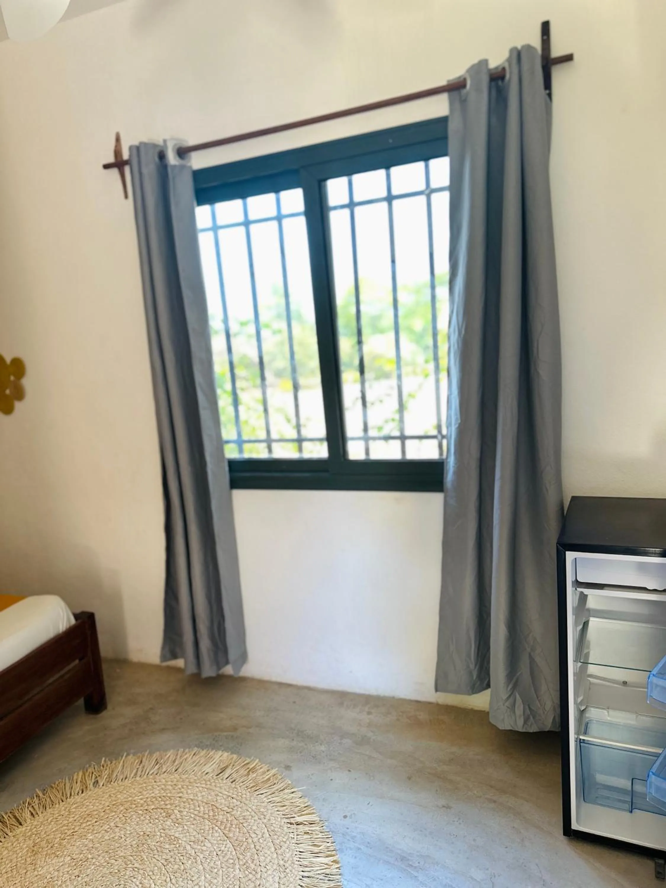 Bed in Bungalows des tropiques