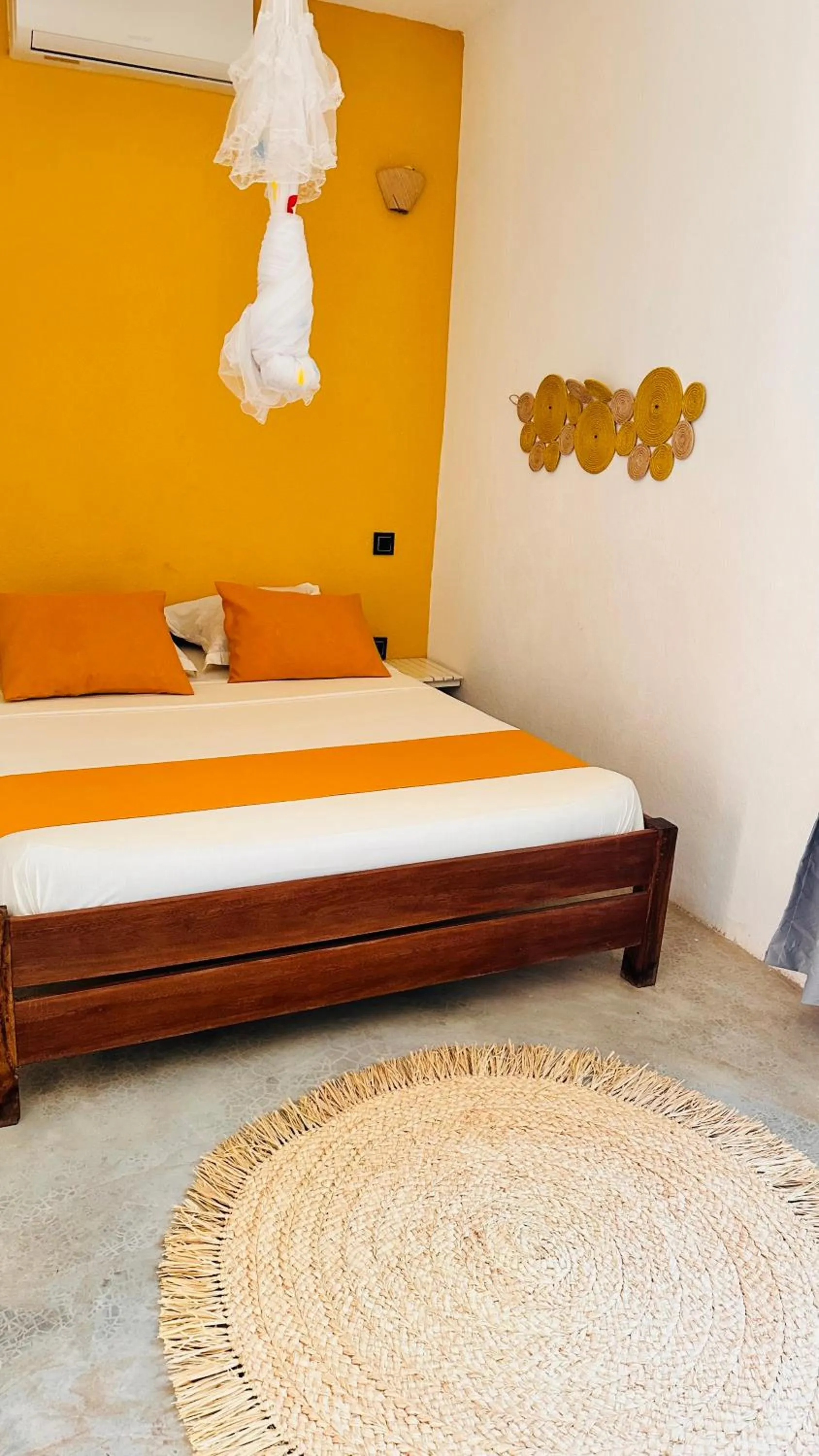 Bed in Bungalows des tropiques