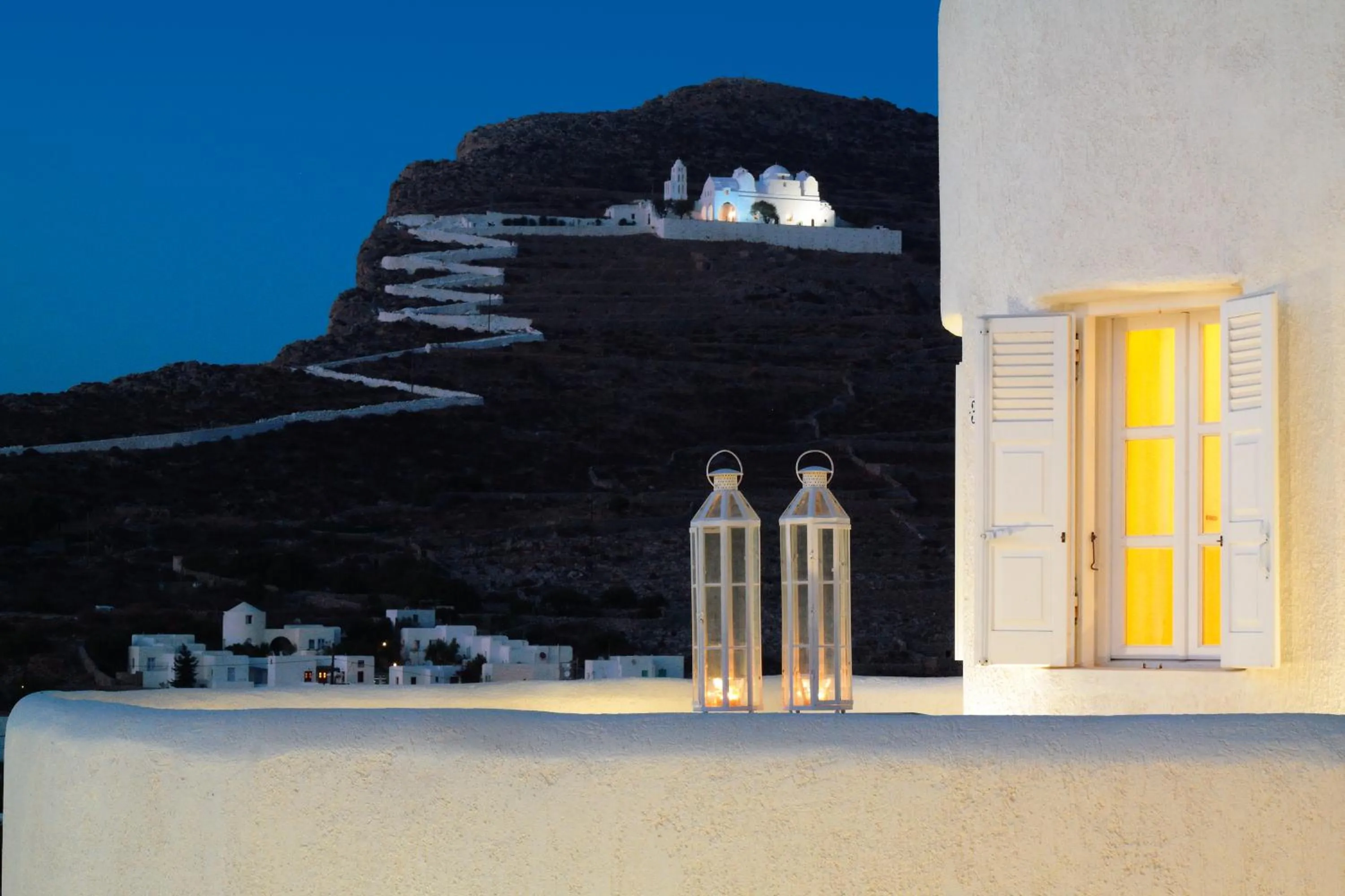 Landmark view in Aspalathras White Hotel