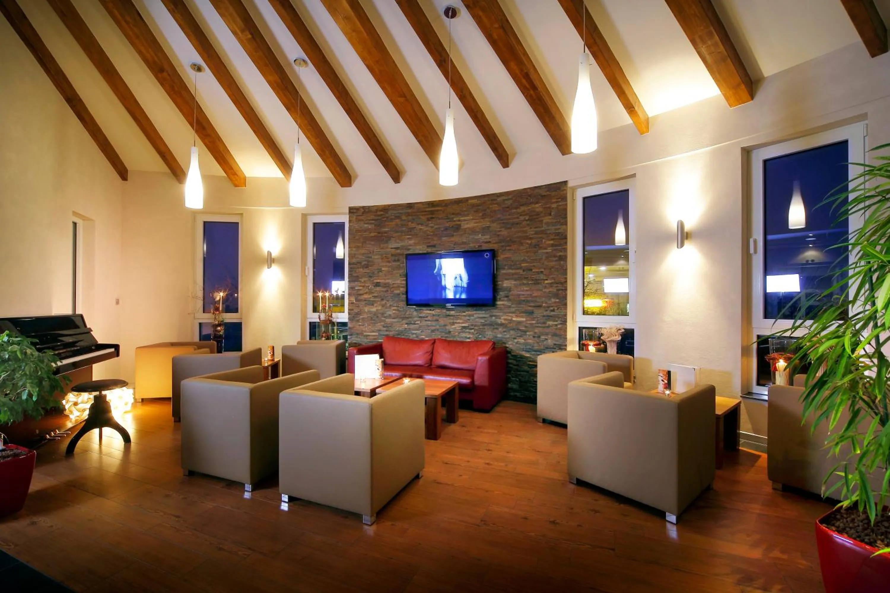 Lounge or bar in Hotel Monika