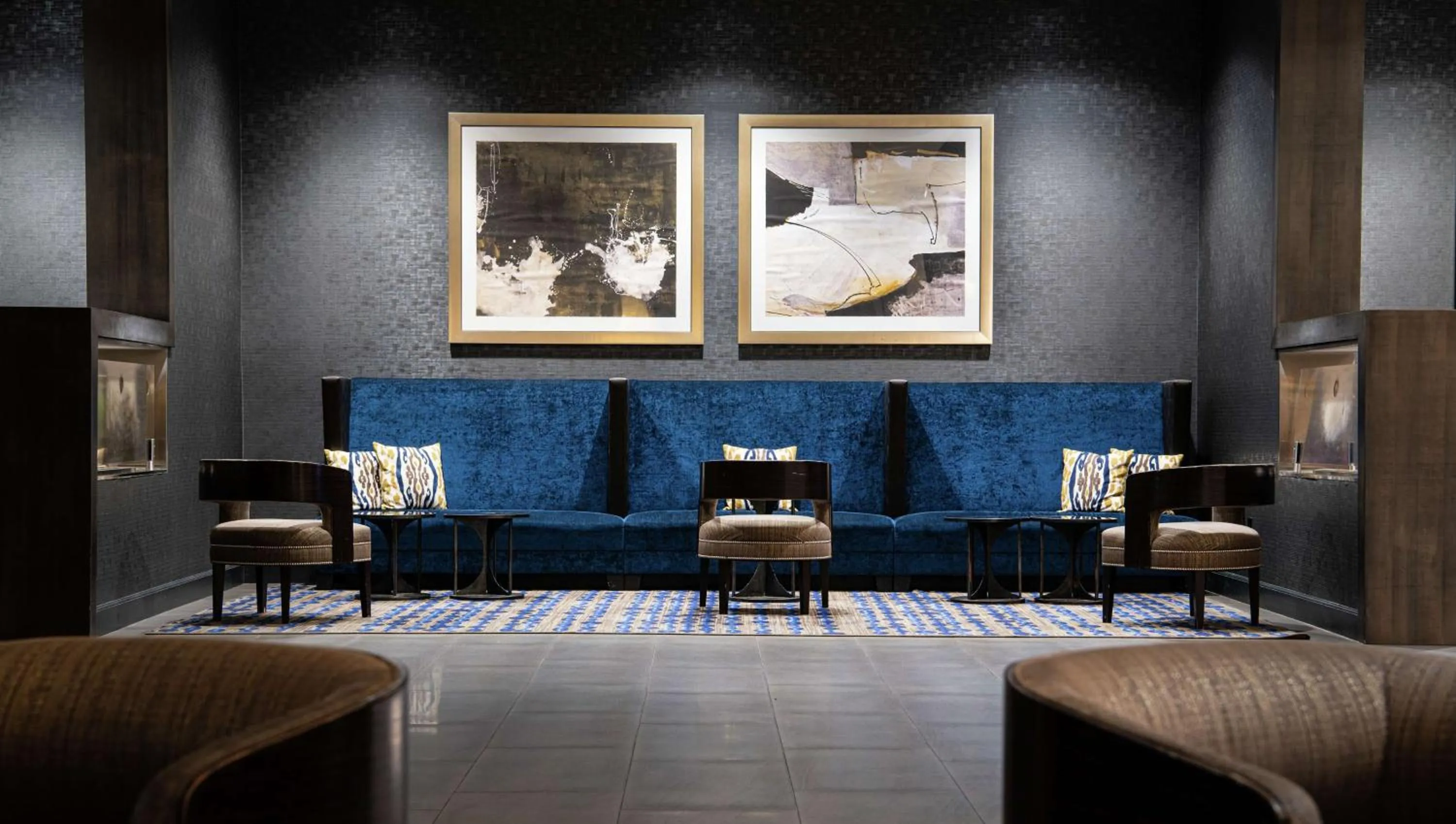 Lobby or reception in Hilton Parsippany