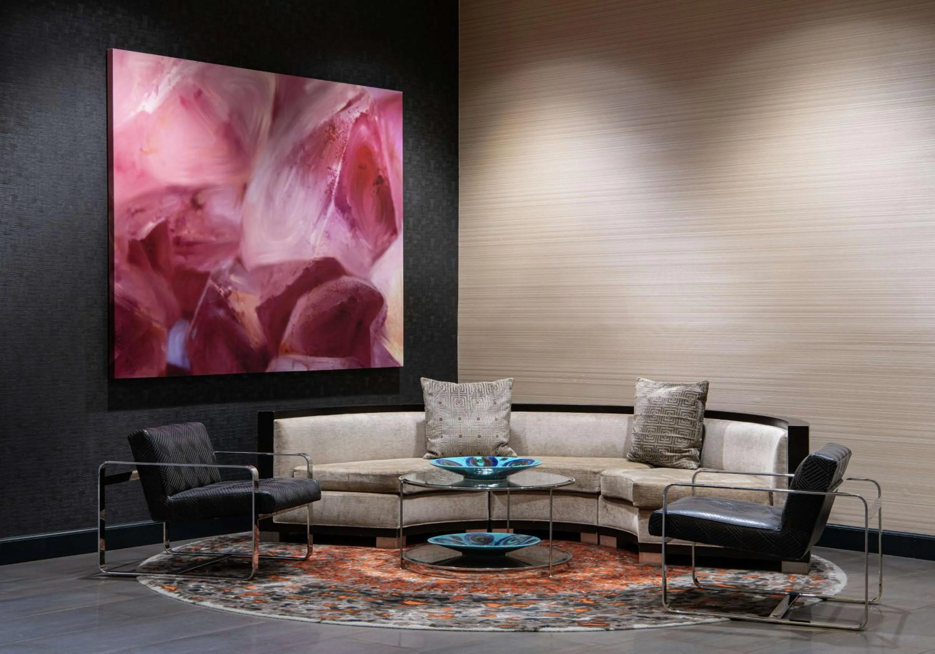 Lobby or reception in Hilton Parsippany