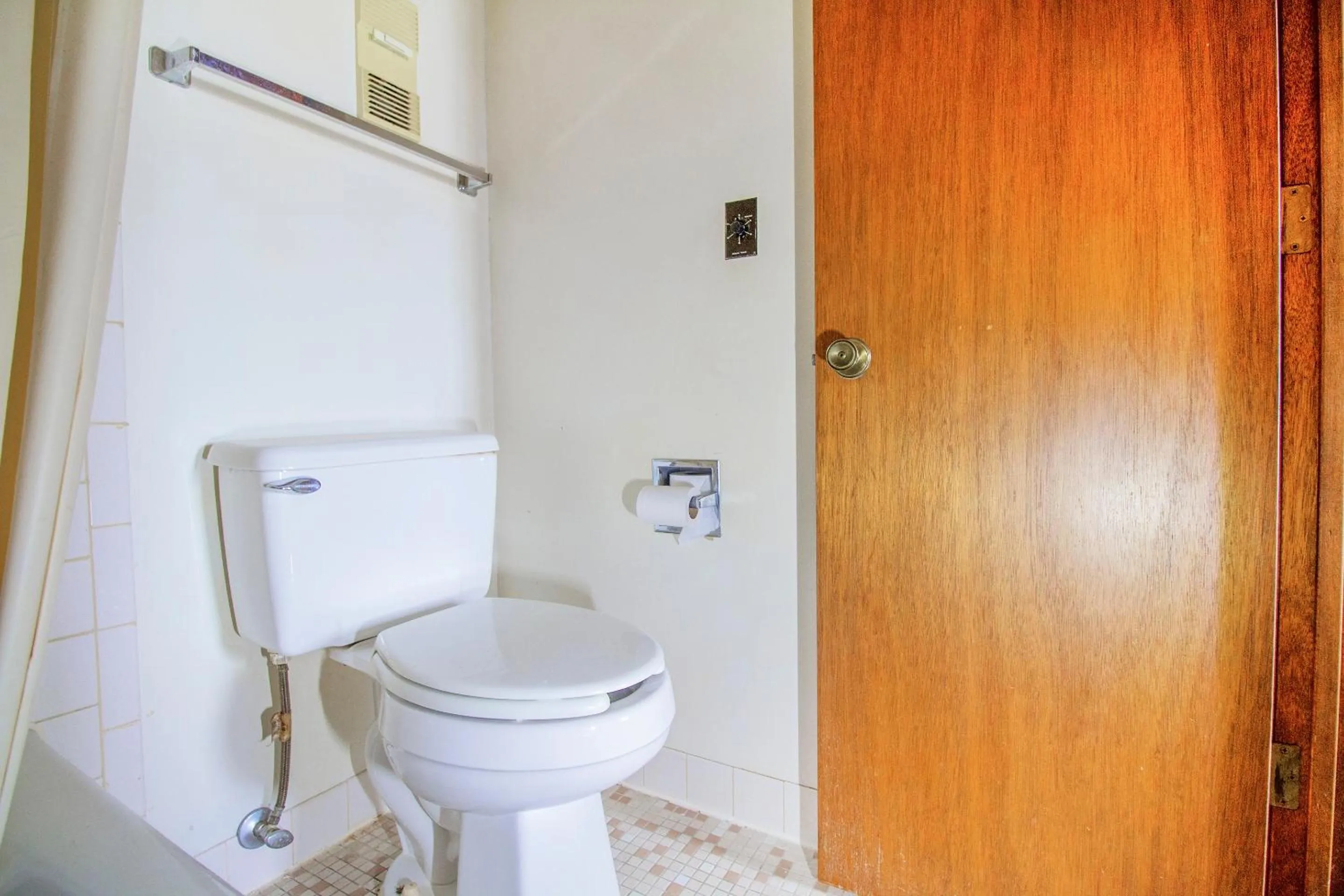 Bathroom in HomeTown Inn By OYO - Liberal, KS