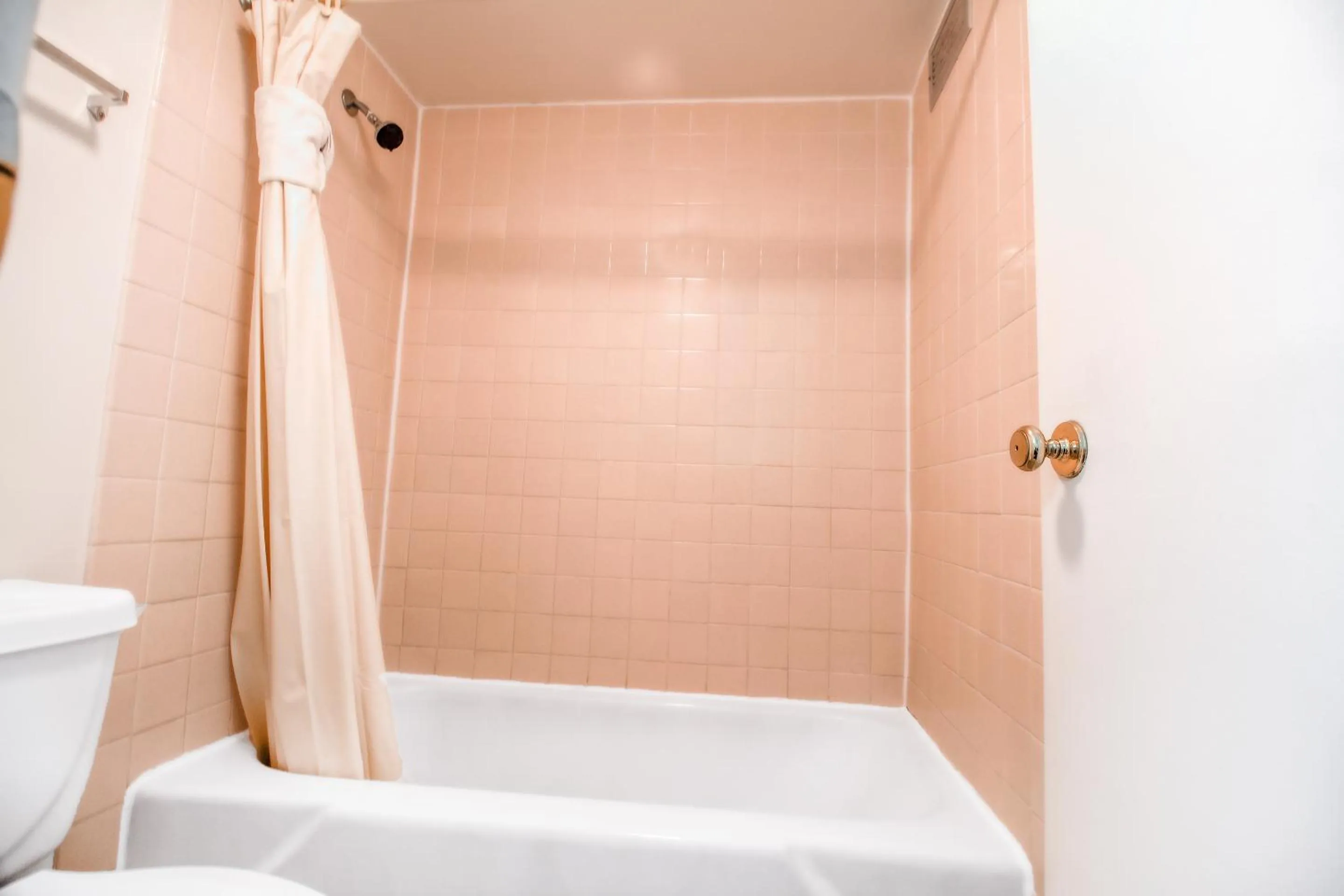 Bathroom in HomeTown Inn By OYO - Liberal, KS