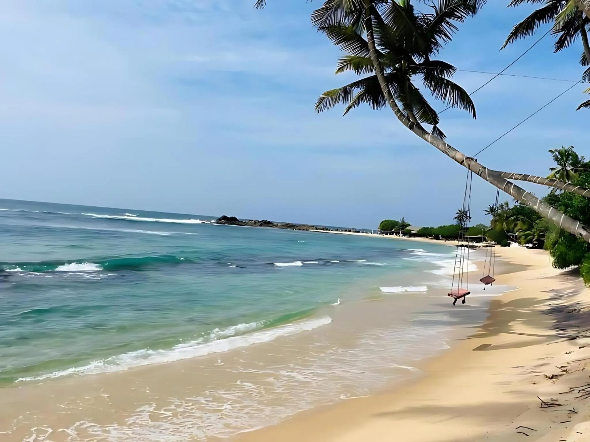 Nearby landmark in Sky Mountain Café with seaview