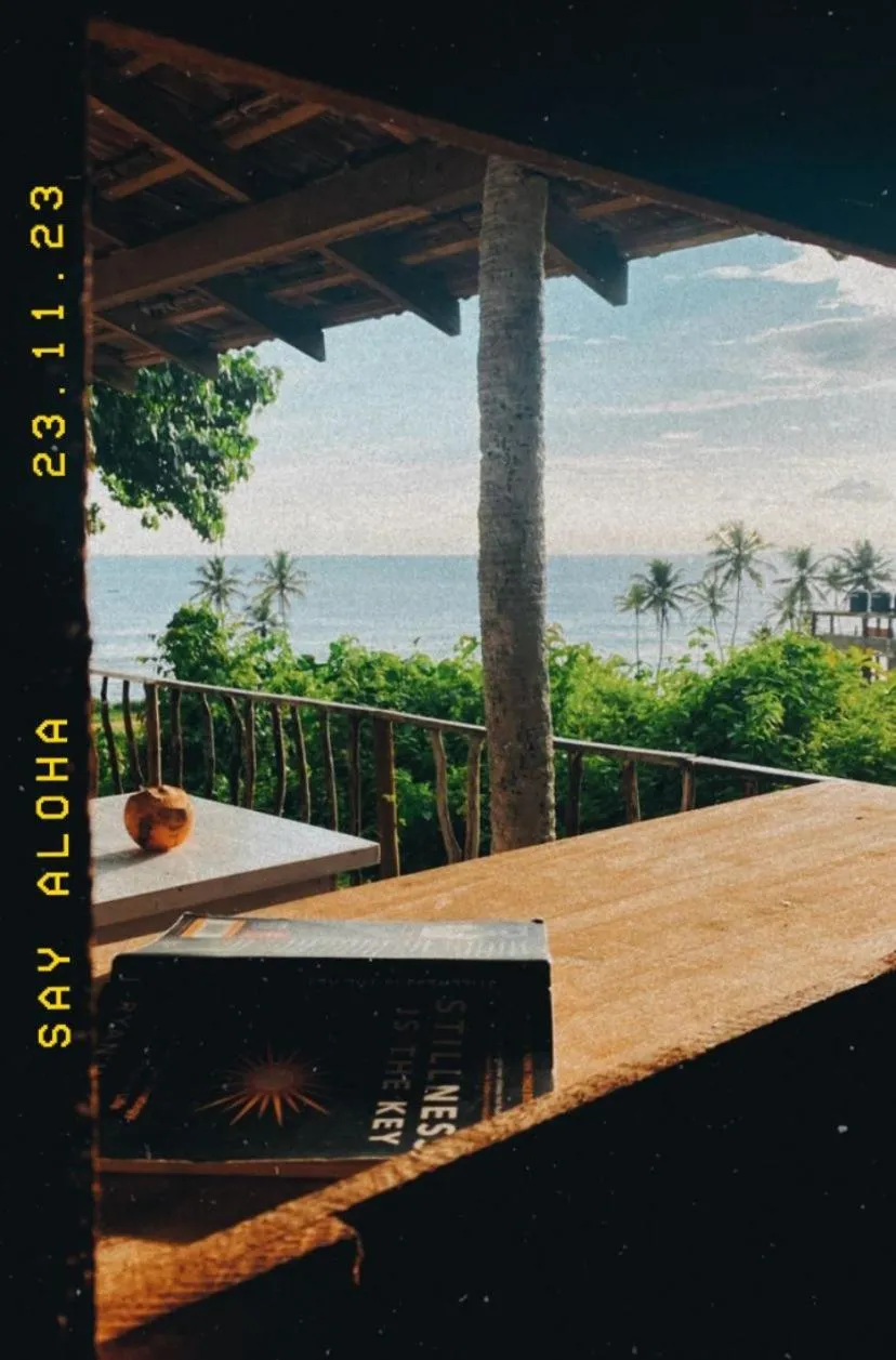 View (from property/room) in Sky Mountain Café with seaview