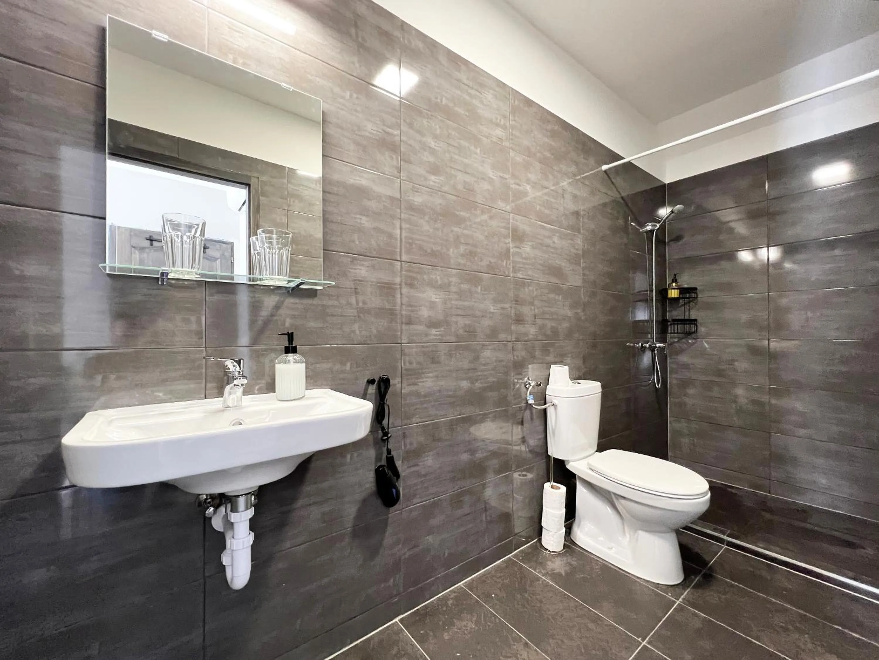 Bathroom in Nussbaum Panzió