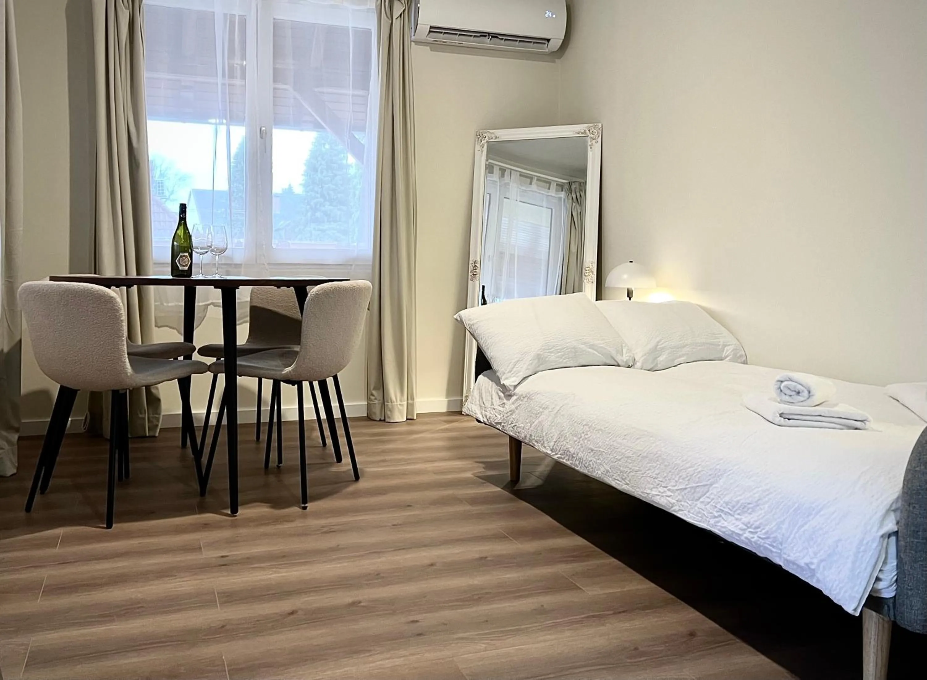 Living room, Bed in Nussbaum Panzió