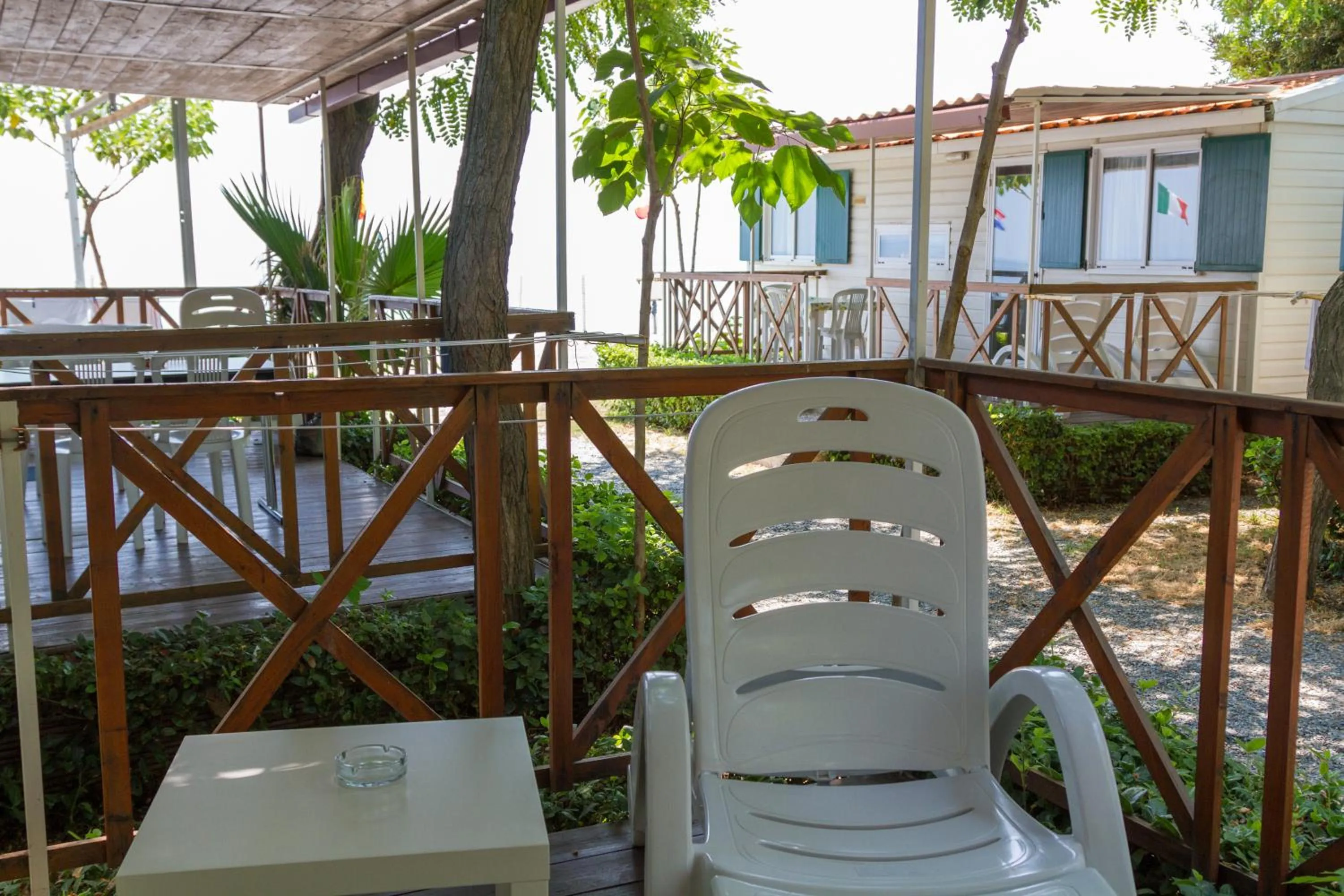 Patio in Camping La Focetta Sicula