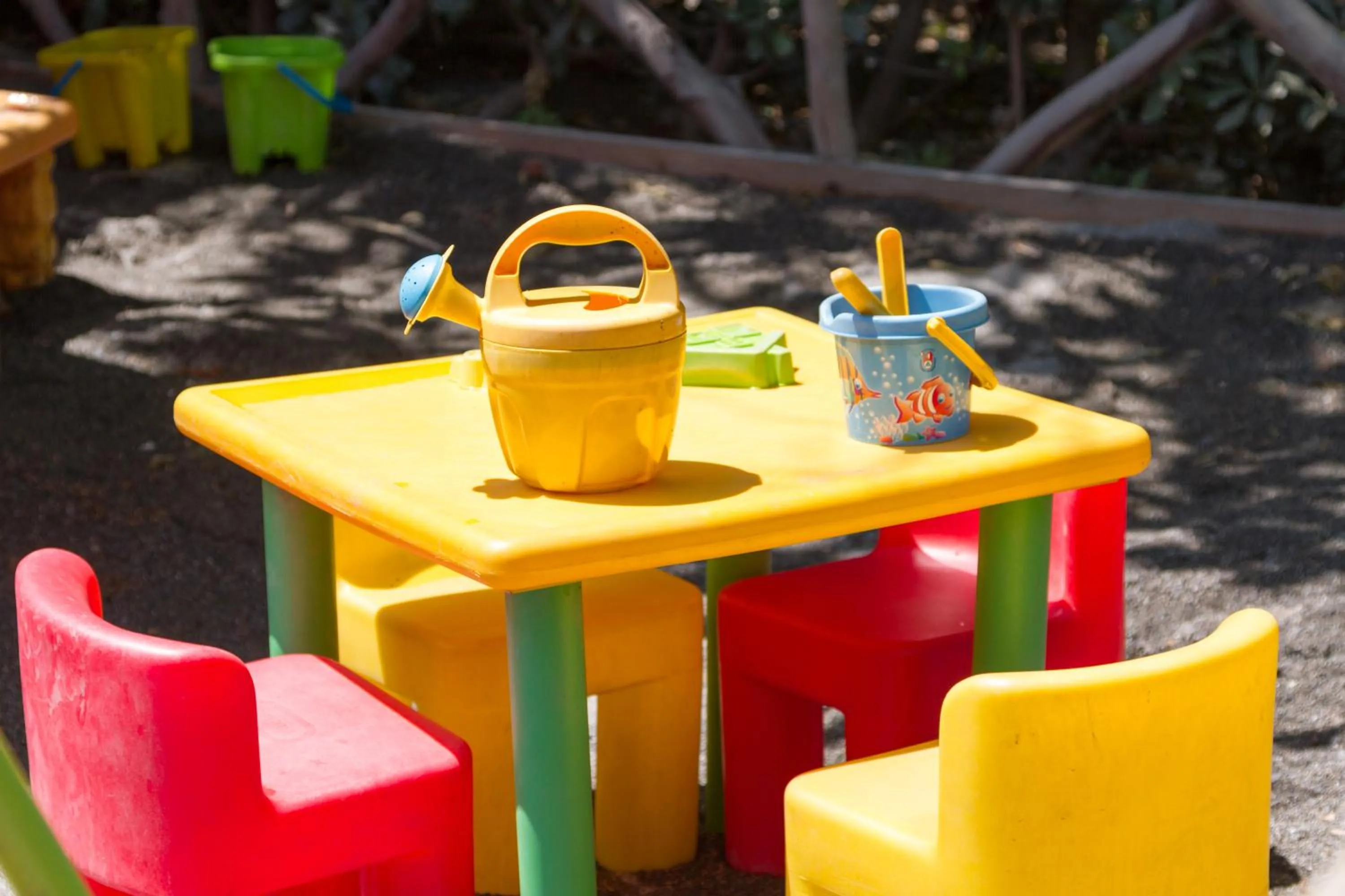 Children play ground in Camping La Focetta Sicula