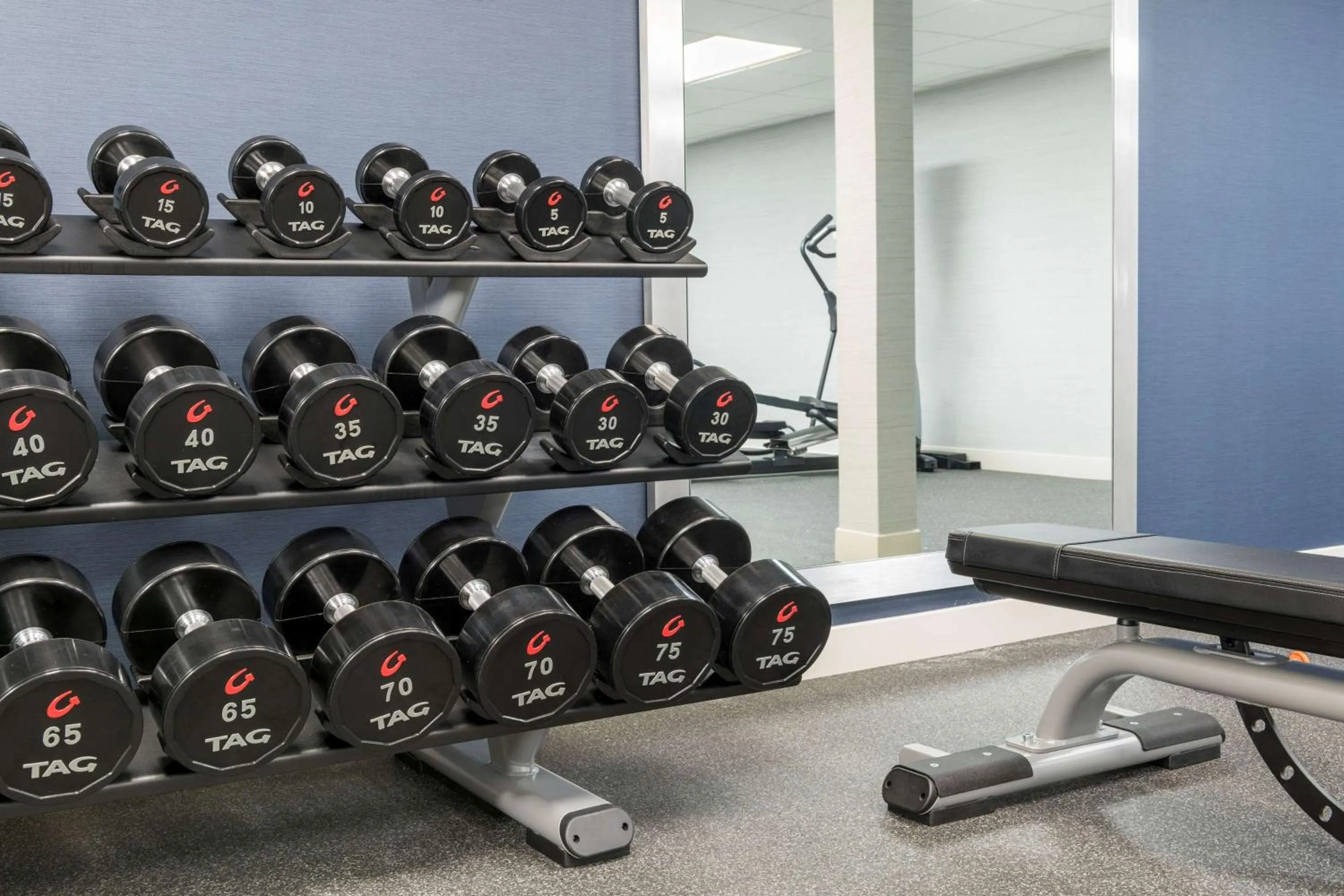 Fitness centre/facilities in Homewood Suites by Hilton Mount Laurel