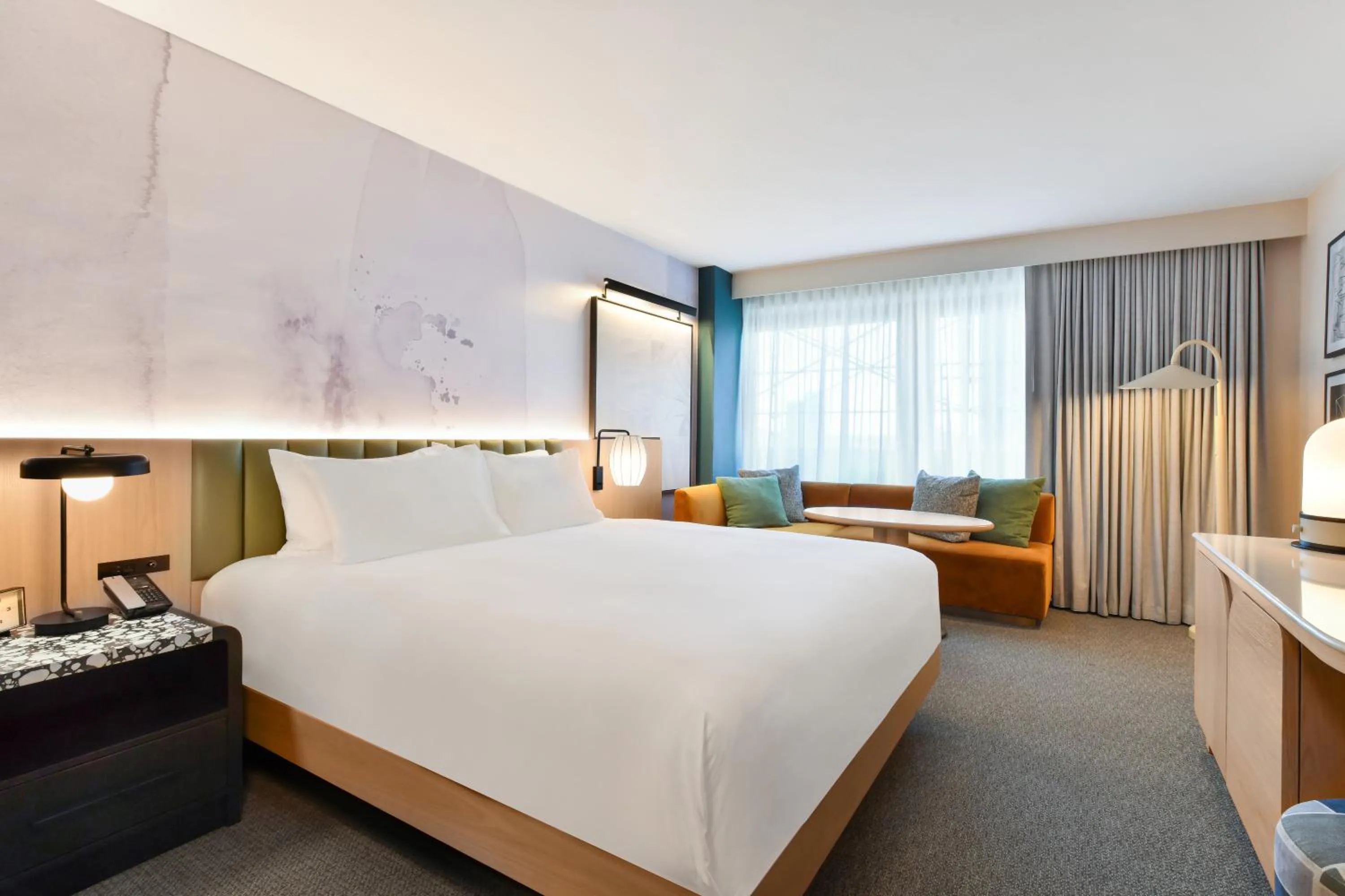 Bed in Kimpton Theta New York - Times Square by IHG